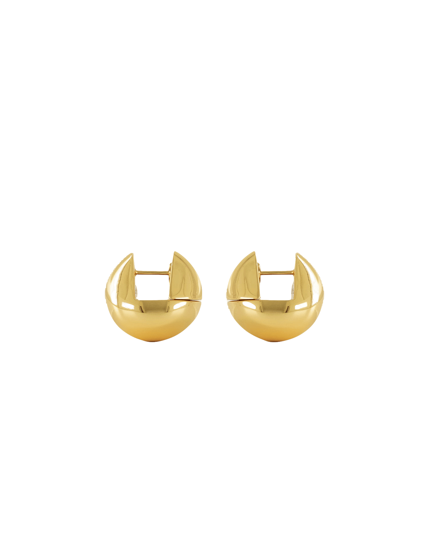 The Drop Earrings - Gold in Gold made by ESSEN