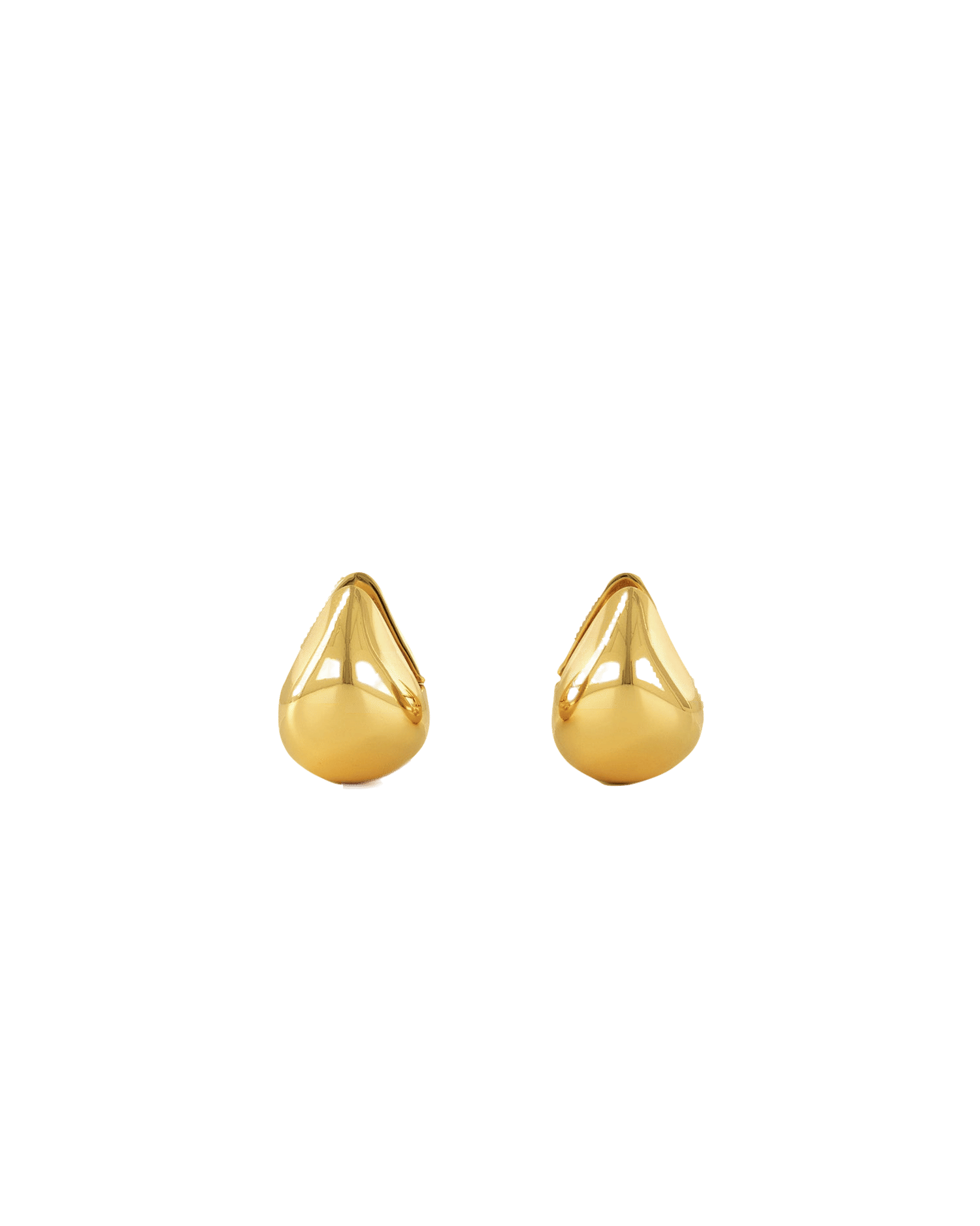 The Drop Earrings - Gold in Gold made by ESSEN