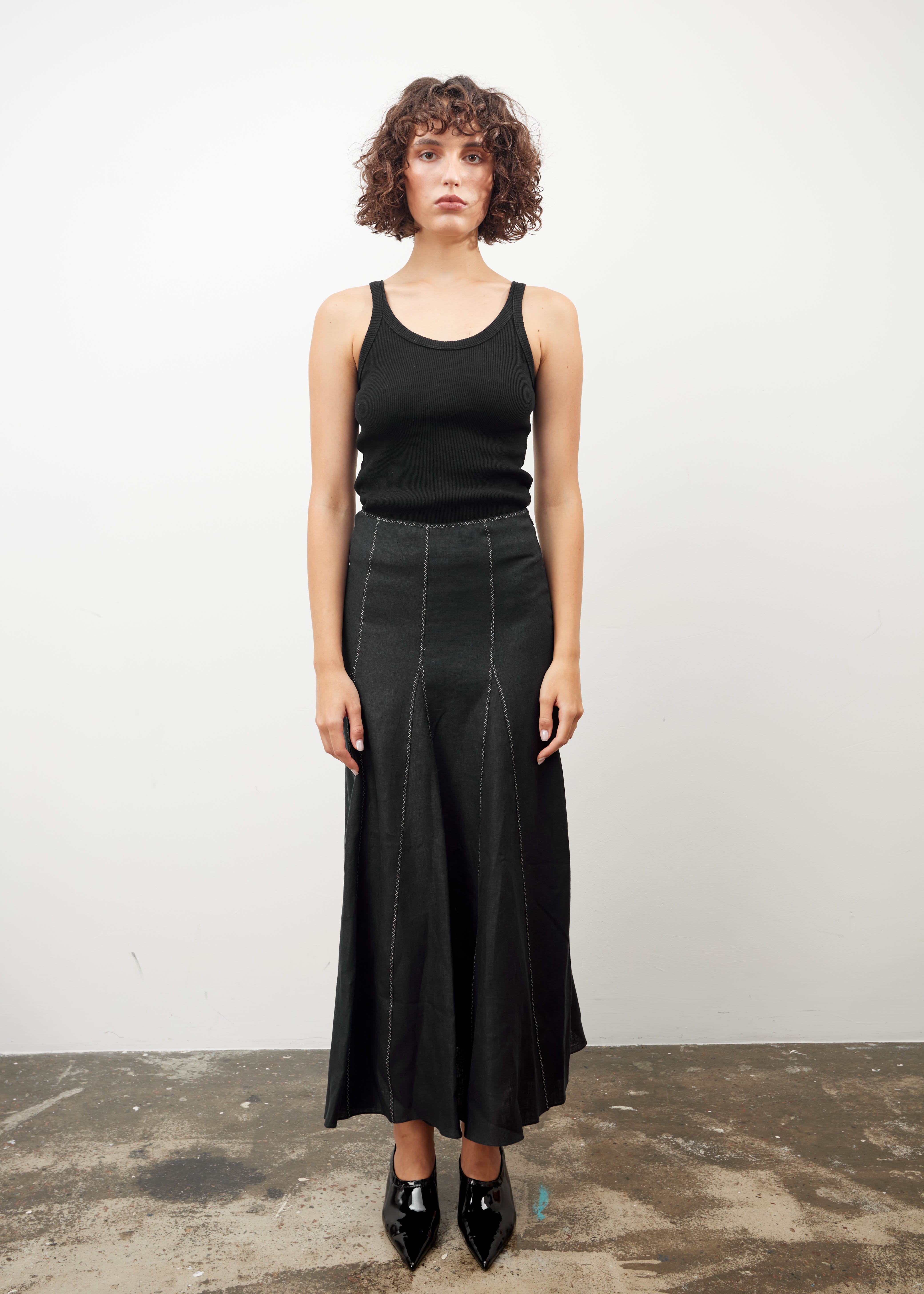 A-line maxi SKIRT made by Tamar Keburia