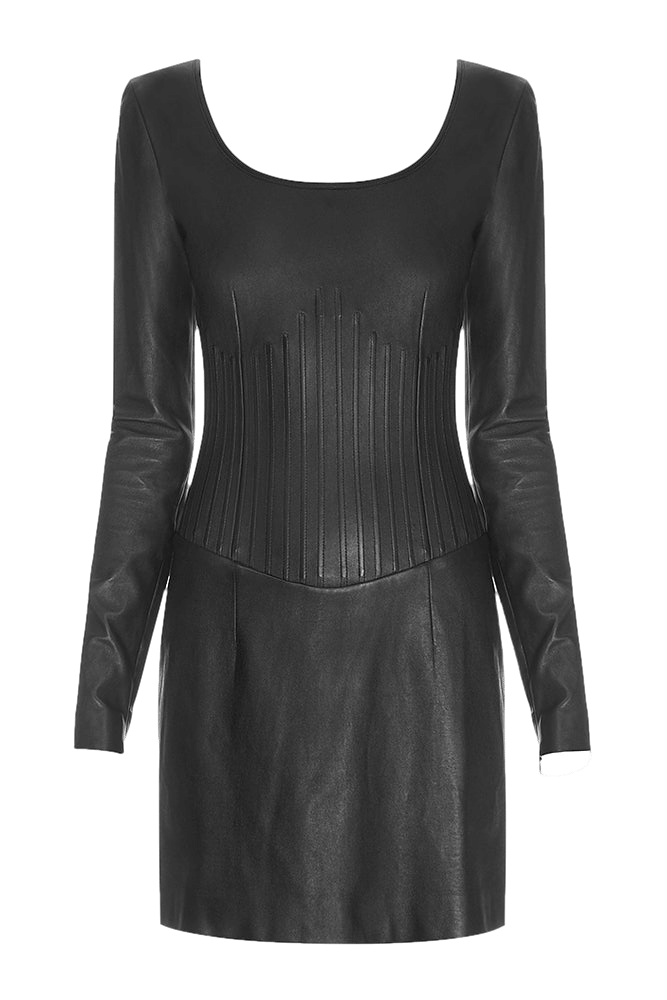 Leather Dress made by A.M.G