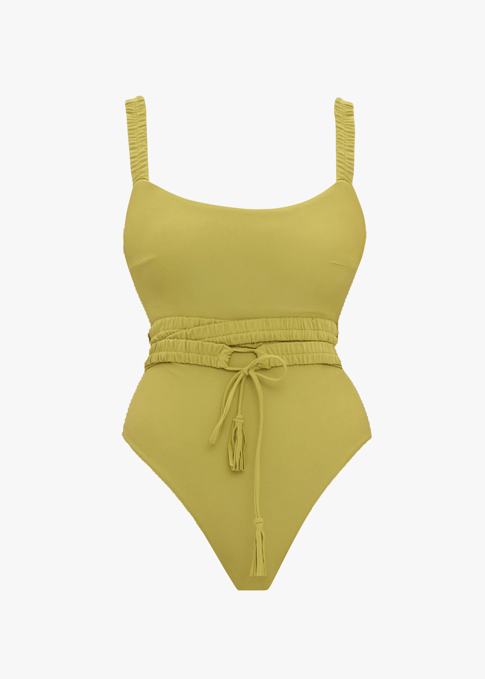 ANTII ONE PIECE SWIMSUIT - WASABI made by Andrea Iyamah