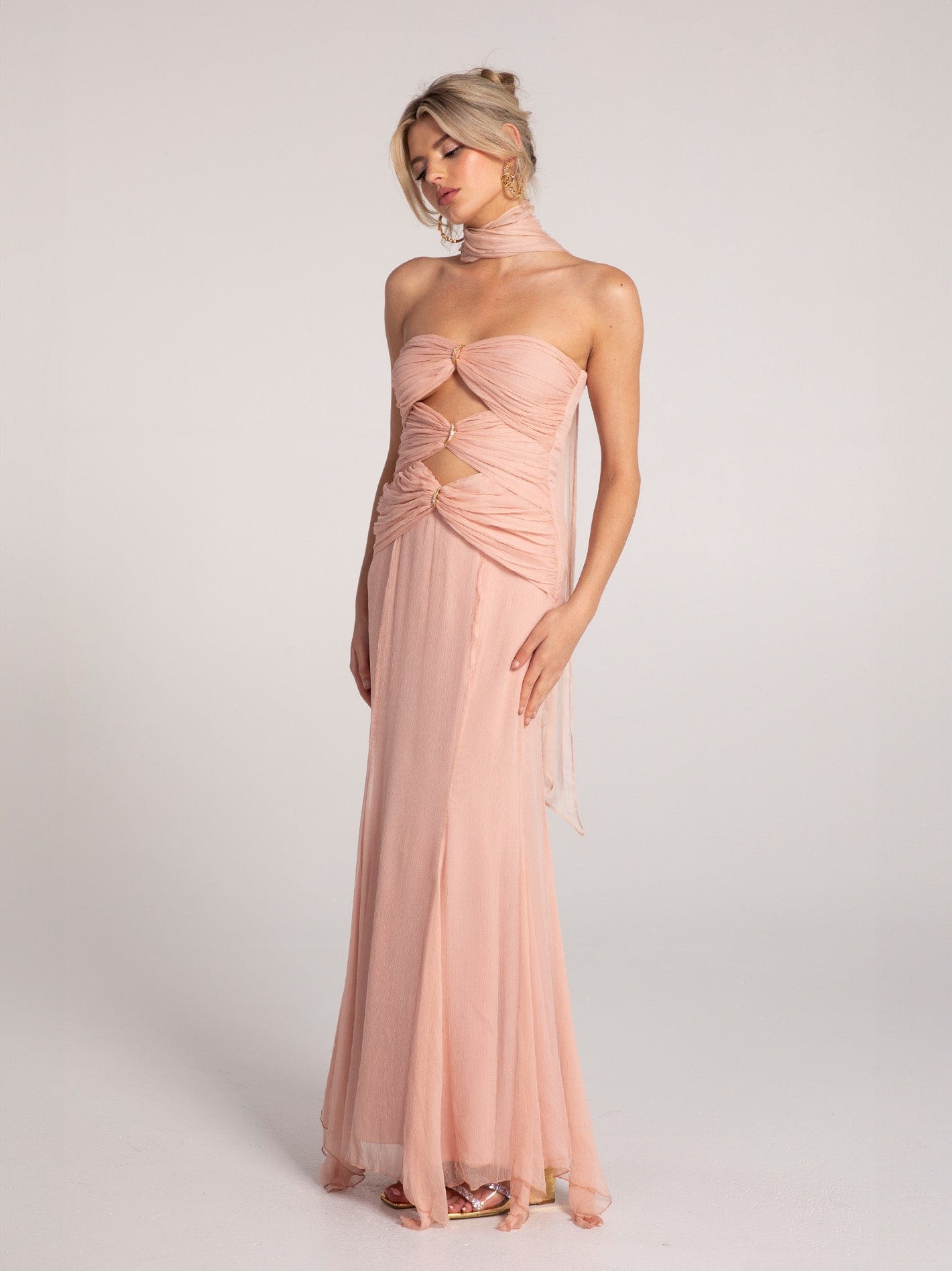 Cassandra Dress (Pink) made by Nana Jacqueline