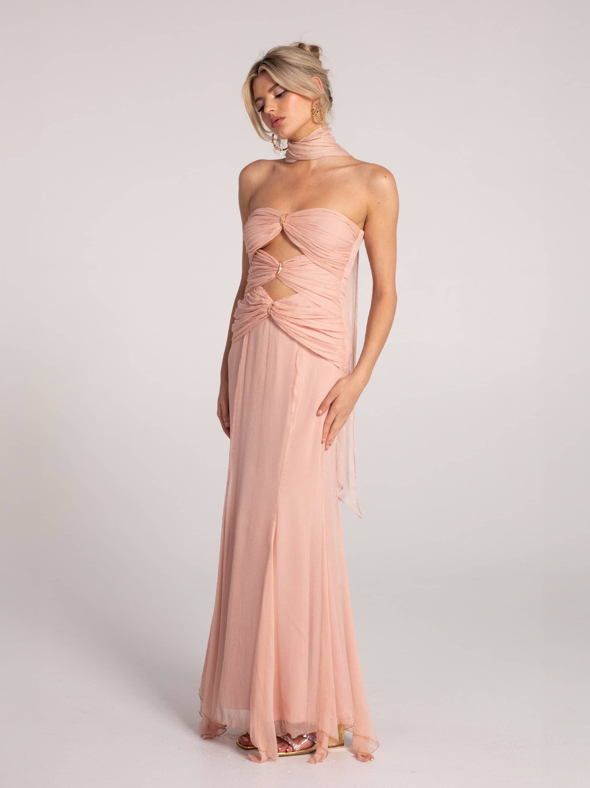 Cassandra Dress (Pink) made by Nana Jacqueline