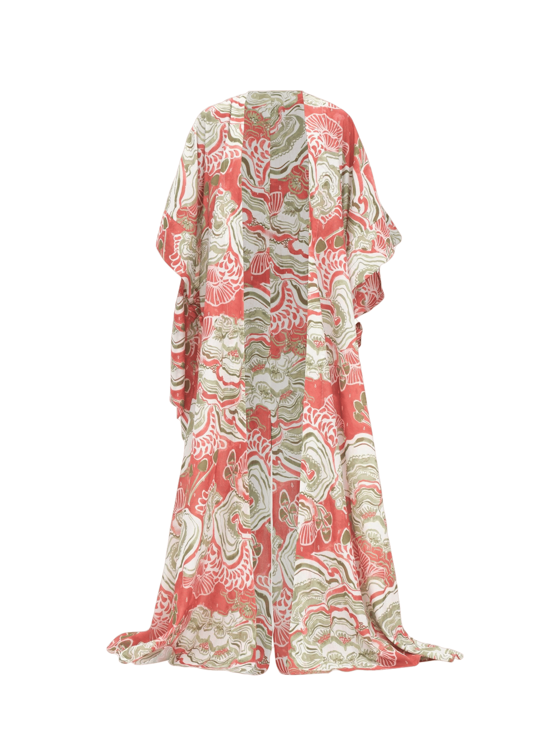 GAMBA ABSTRACT MUSHROOM ROBE made by Andrea Iyamah