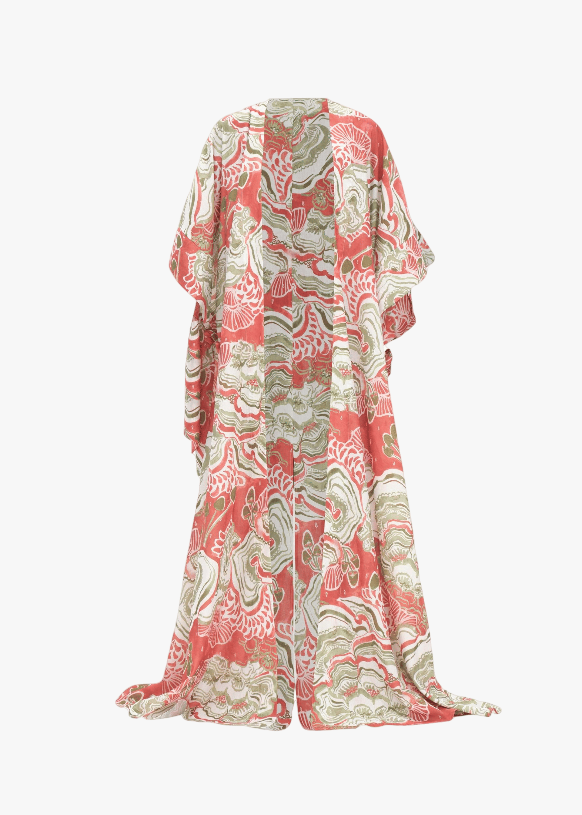 GAMBA ABSTRACT MUSHROOM ROBE made by Andrea Iyamah