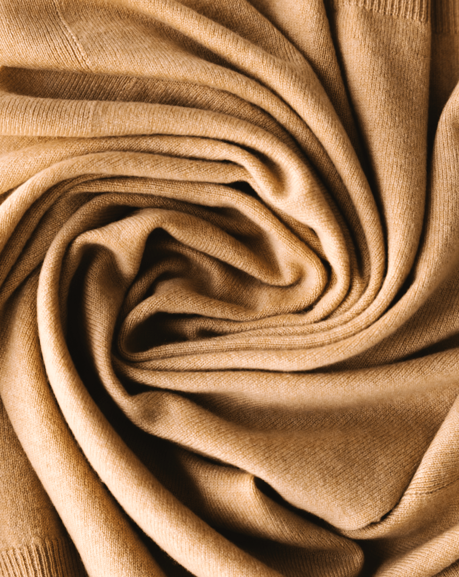 Baby Cashmere Blanket - Caramel Brown made by SoLoveAble