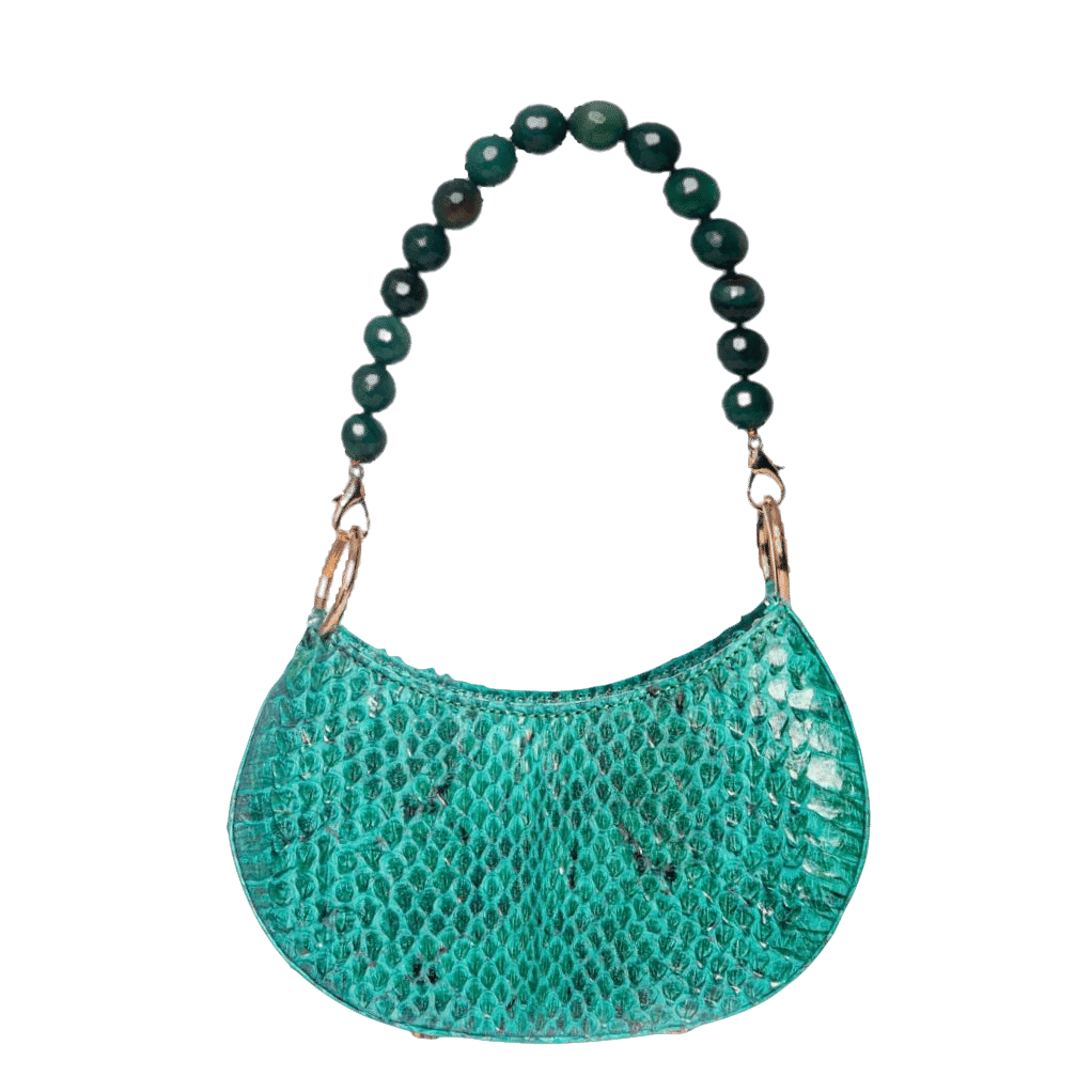 Basita - Teal - Hand Bag made by ALIEL