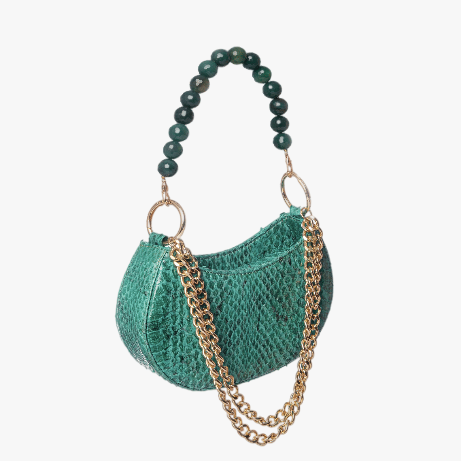 Basita - Teal - Hand Bag made by ALIEL