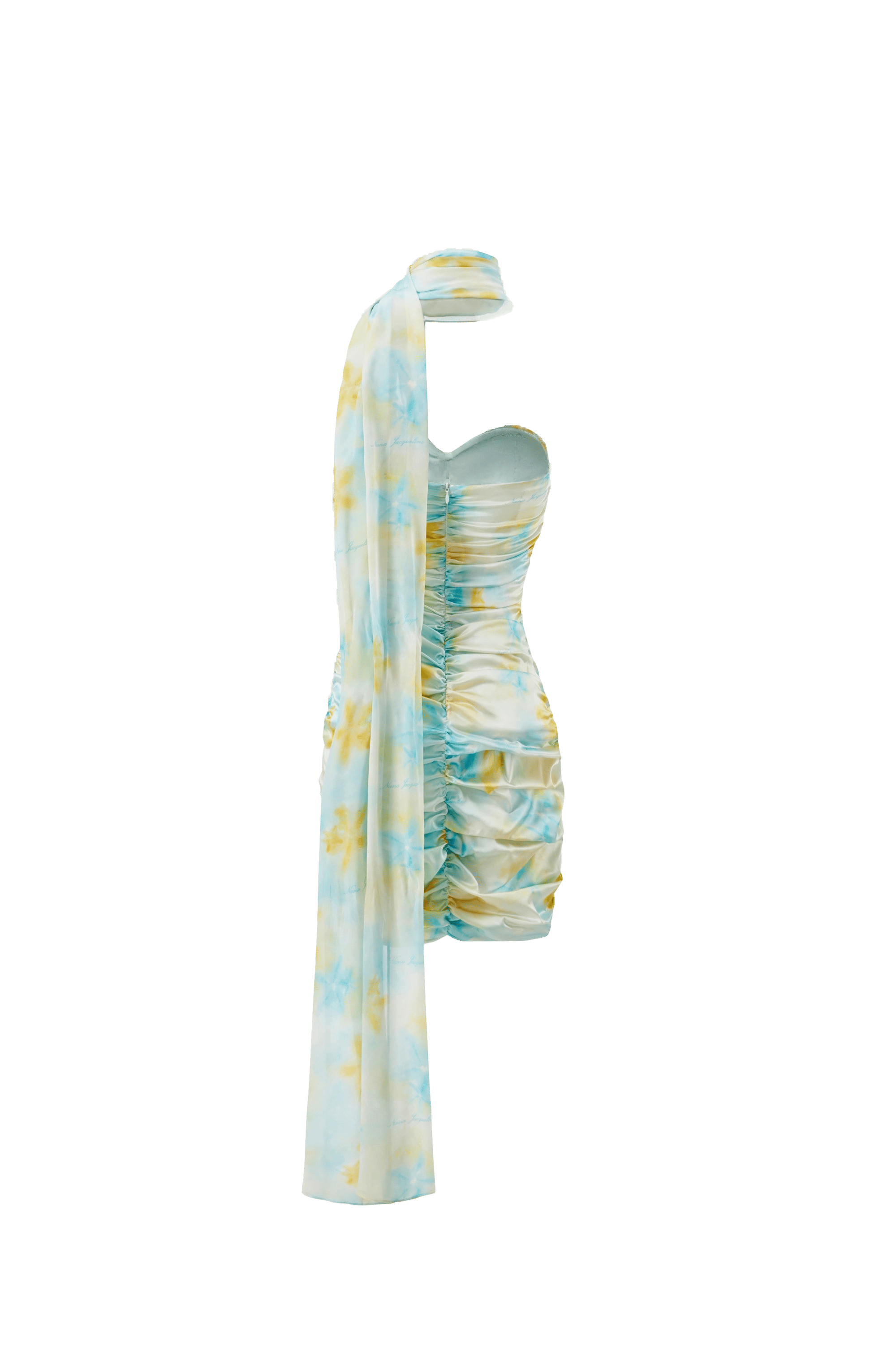 Celine Dress (Green) in Green made by Nana Jacqueline