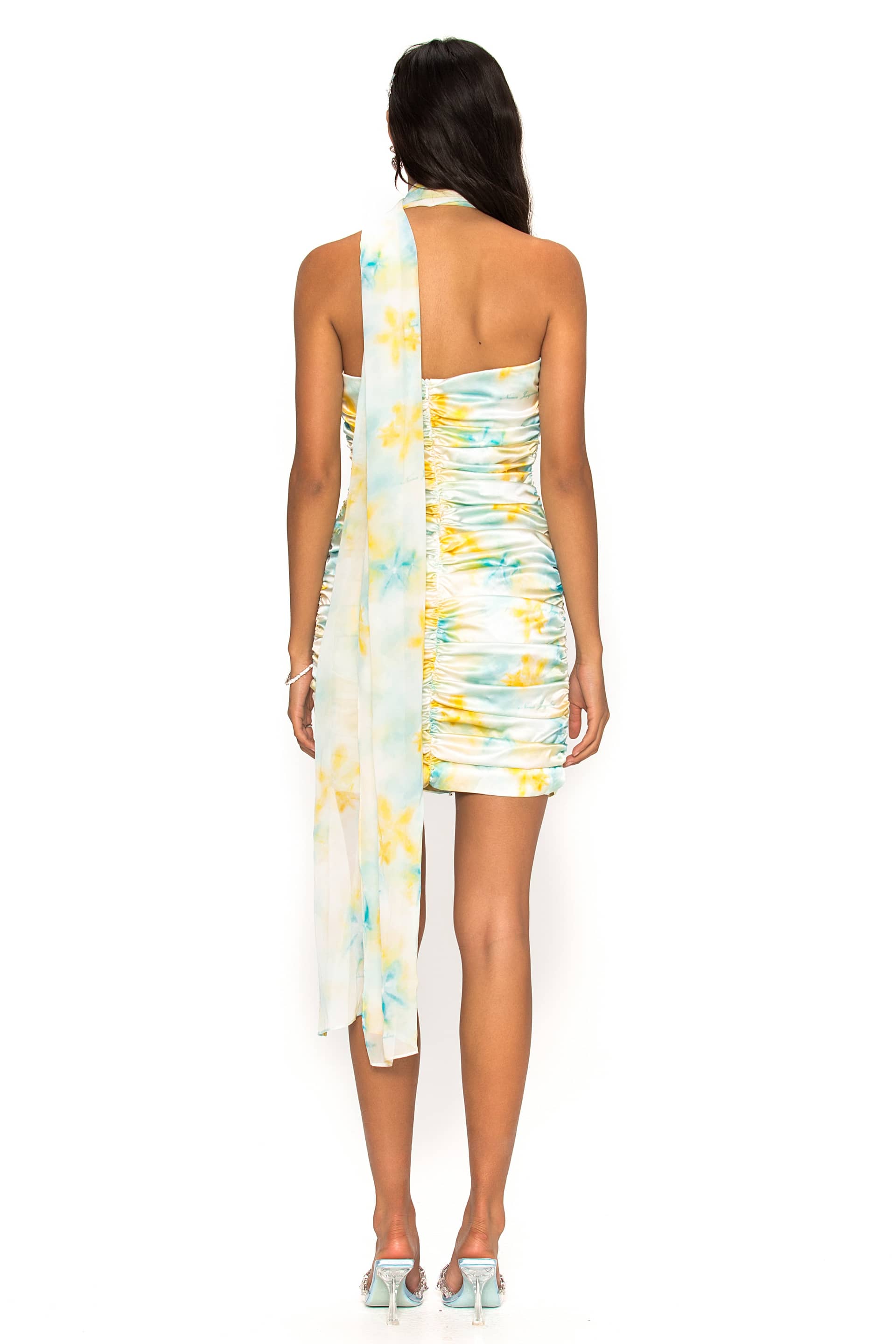 Celine Dress (Green) in Green made by Nana Jacqueline