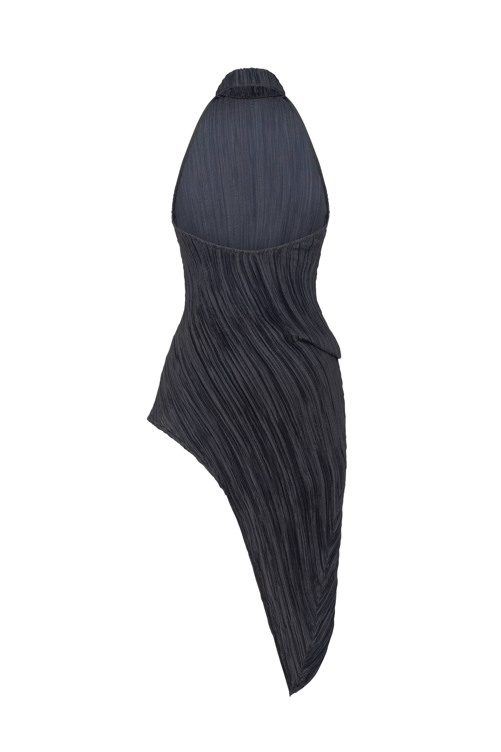 Open back asymmetric TOP made by Tamar Keburia