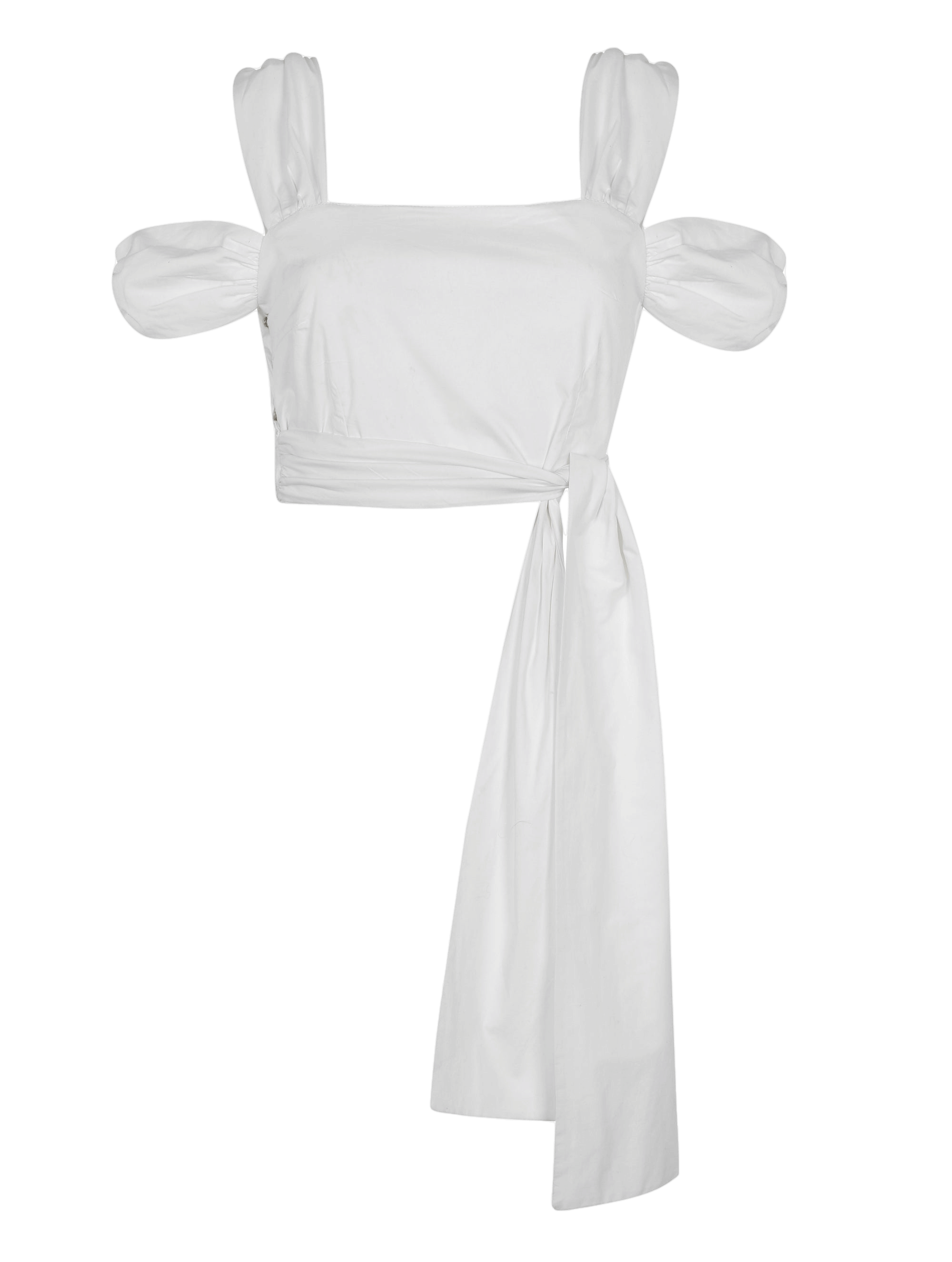 Alba Top - White in White made by Peregrina