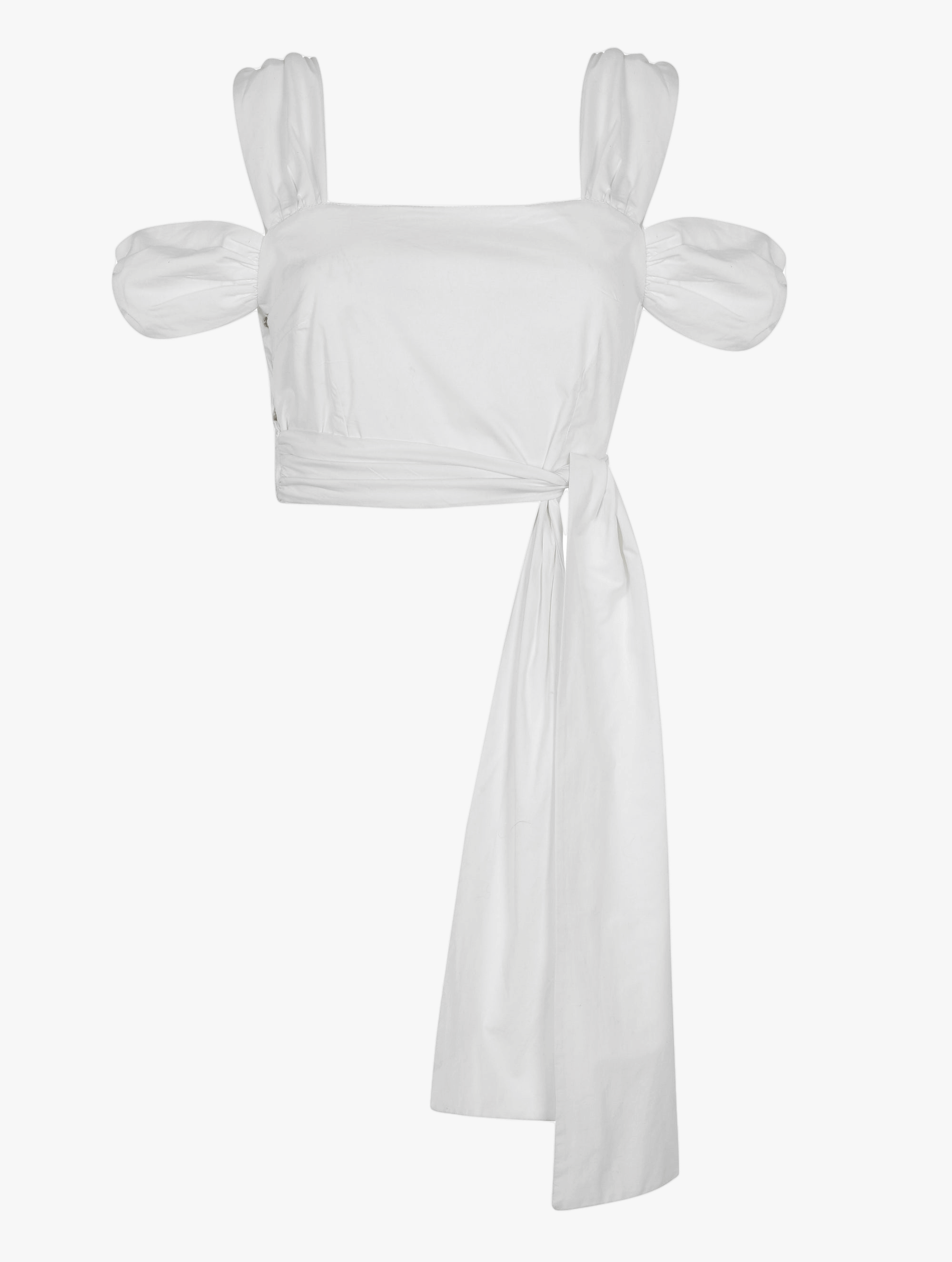 Alba Top - White in White made by Peregrina
