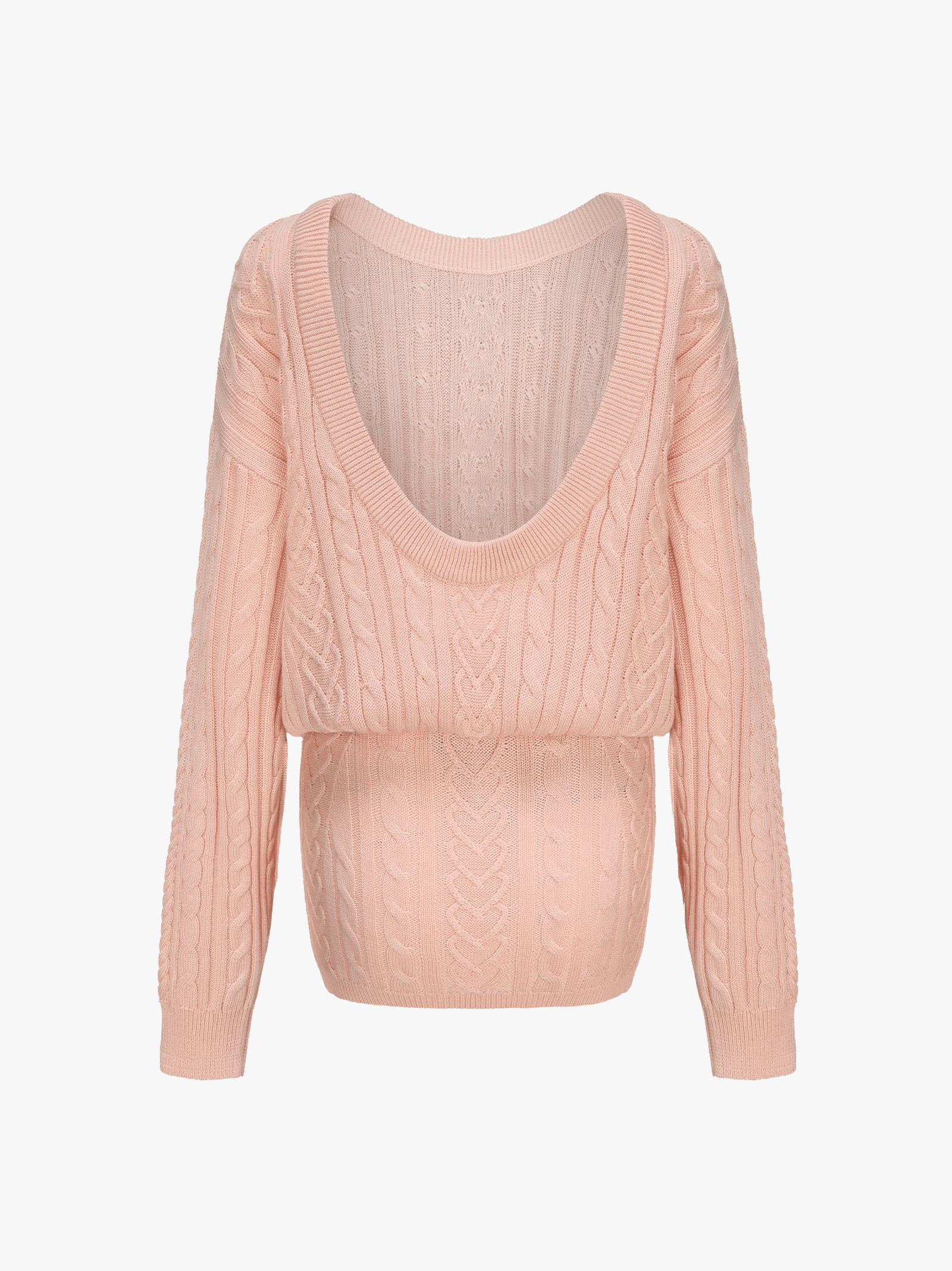 Kendall Knit Dress (Peach) made by Nana Jacqueline