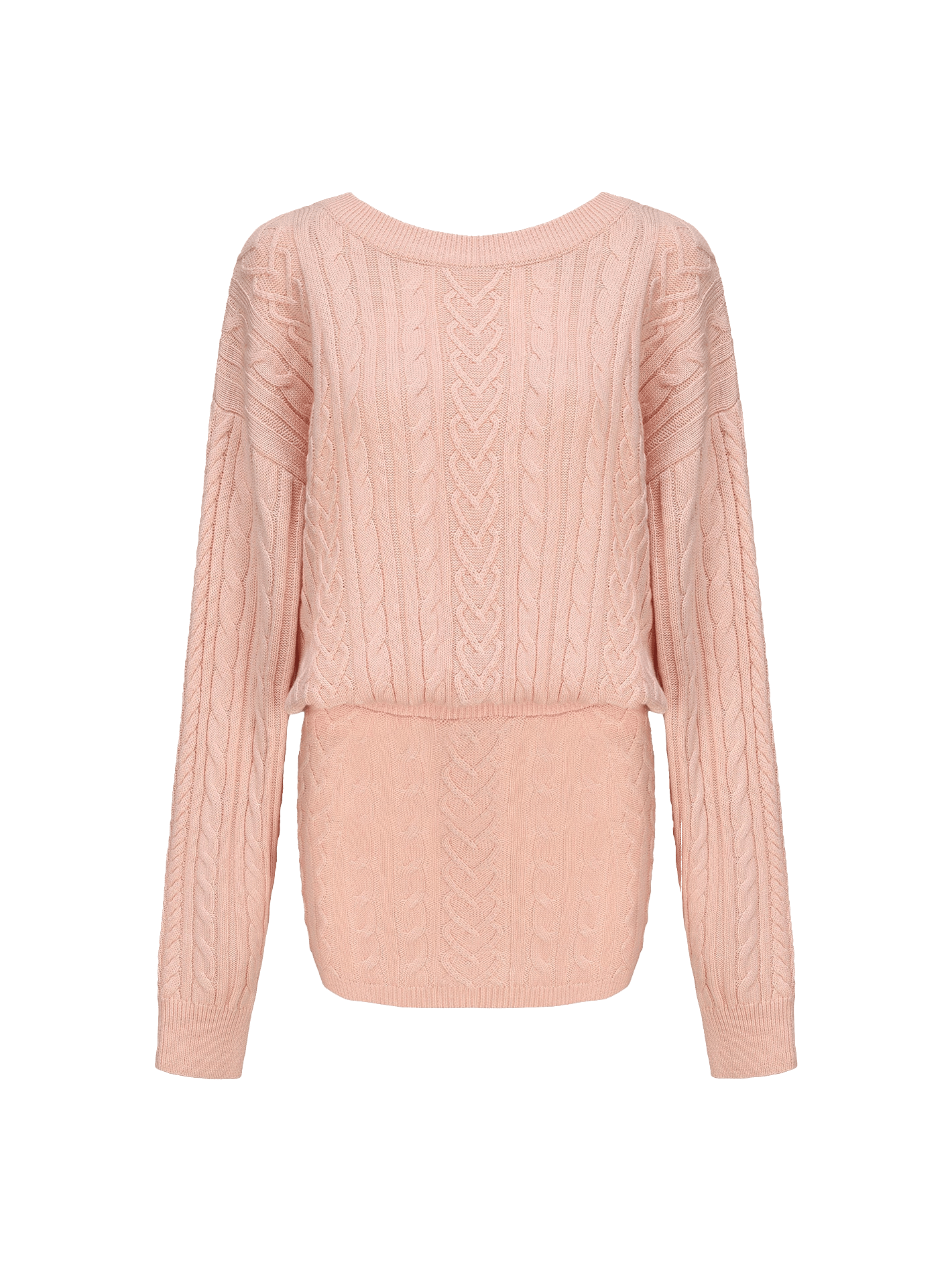 Kendall Knit Dress (Peach) made by Nana Jacqueline