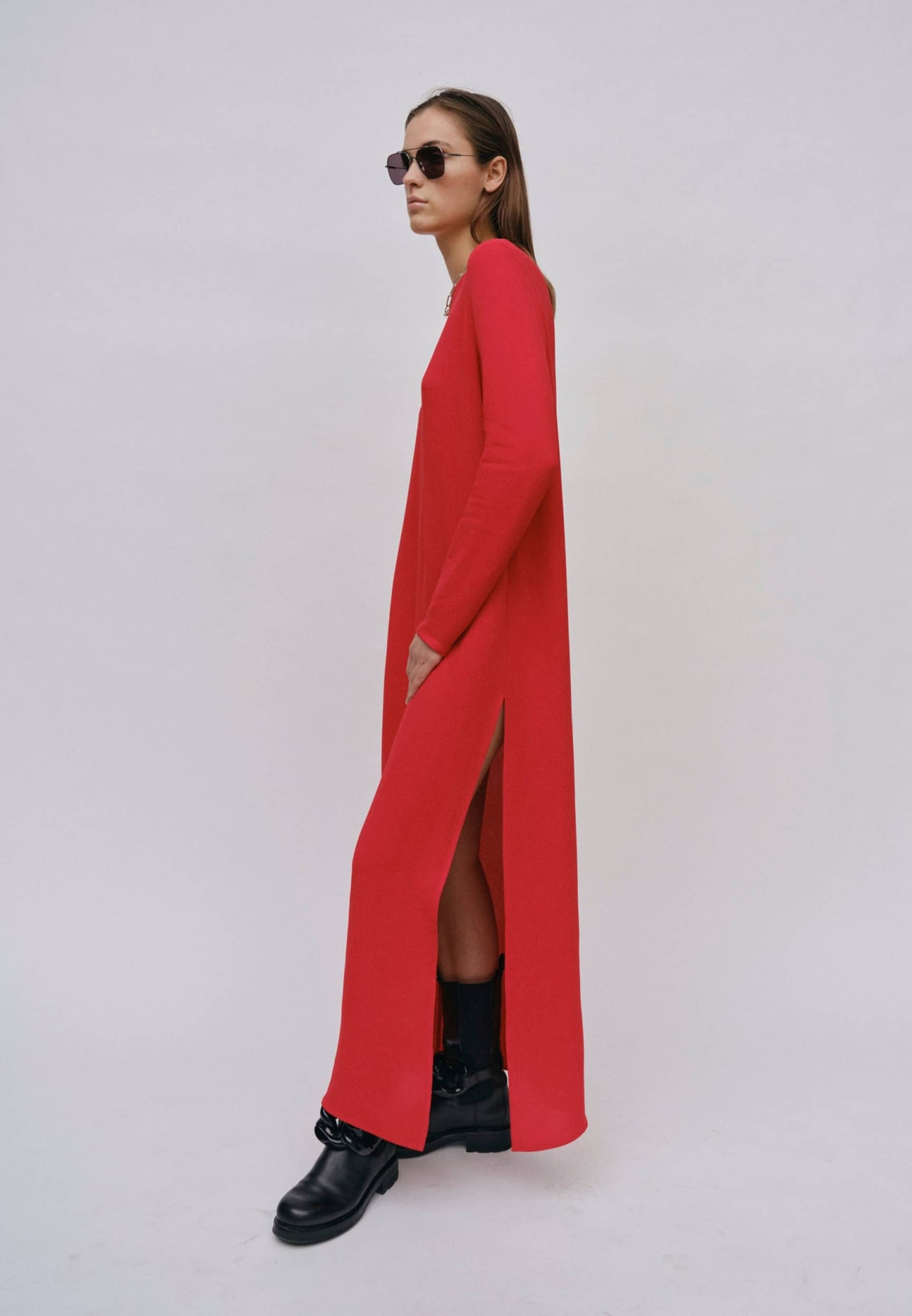 Molly Dress - Red made by HERSKIND