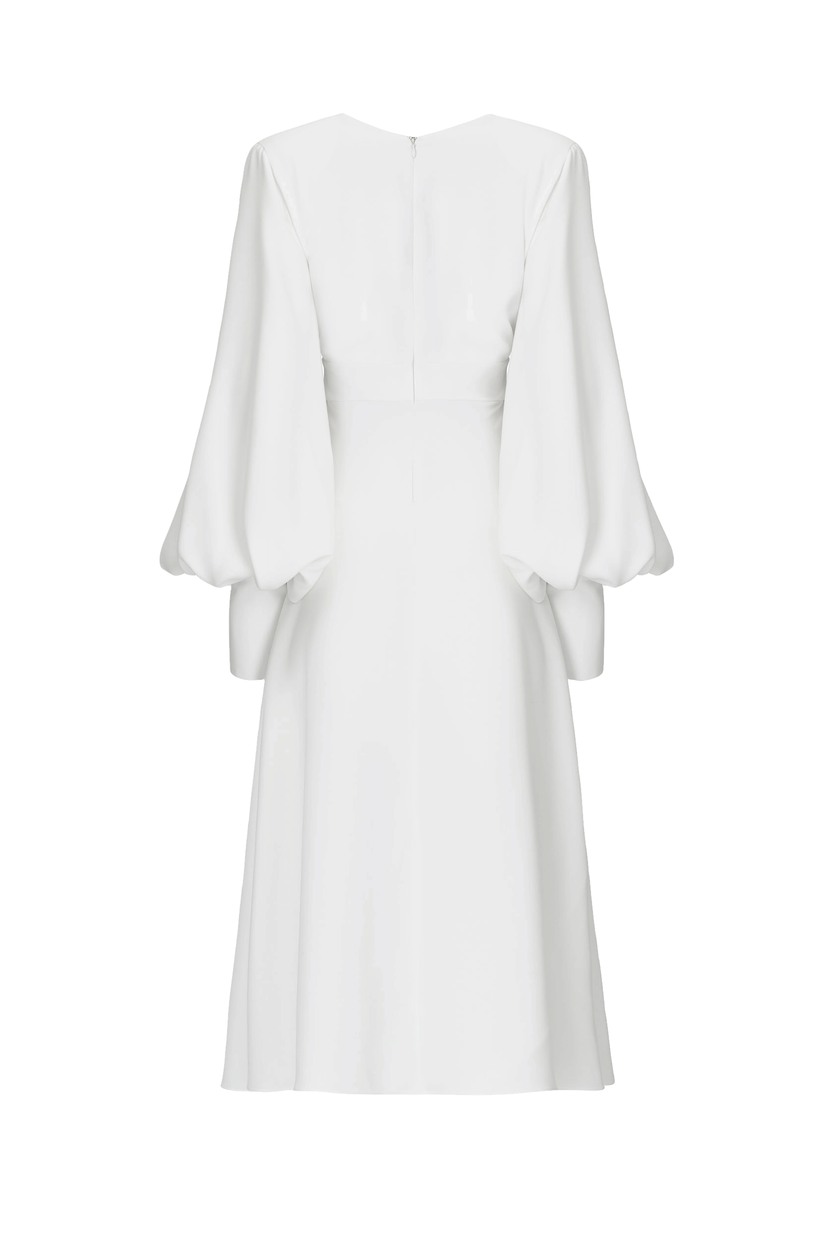 Venice Dress in White made by Vestiaire d'un Oiseau Libre