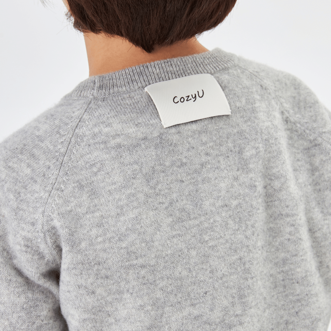 Bear Cub Cashmere Crewneck Jumper made by CozyU