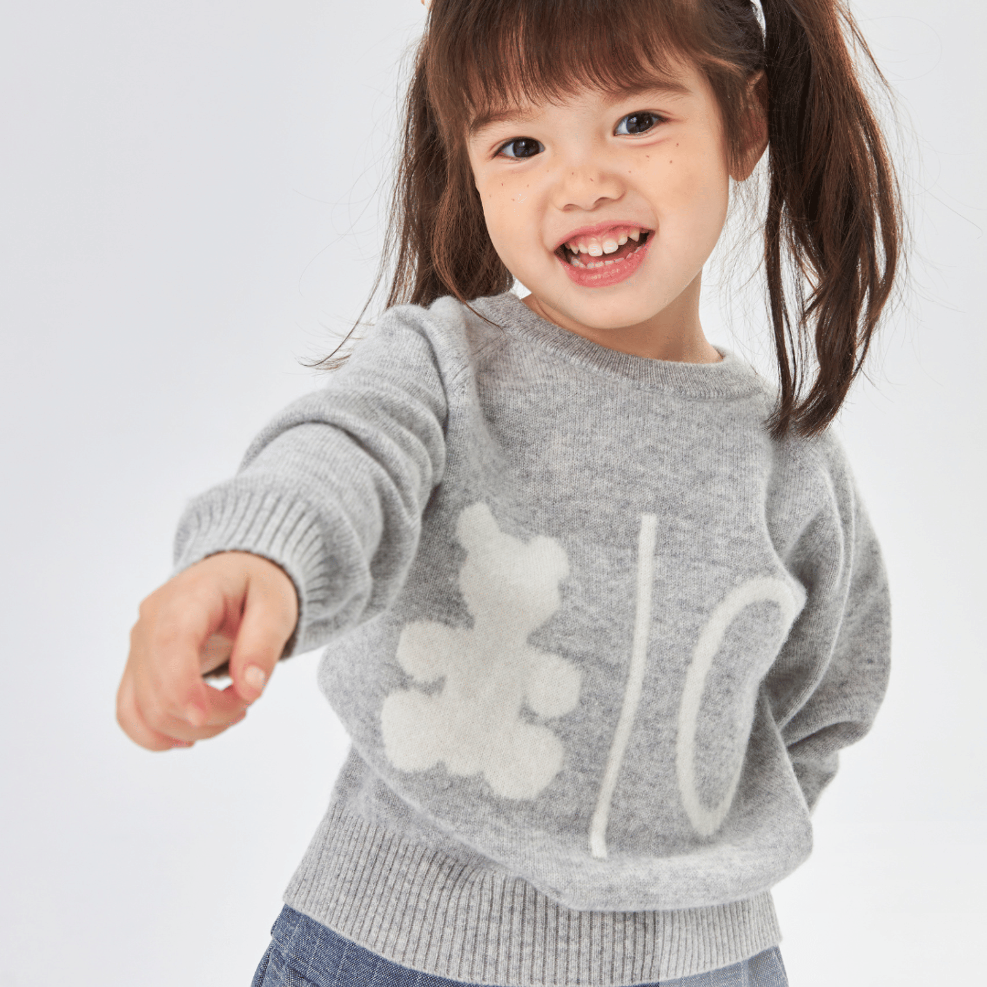 Bear Cub Cashmere Crewneck Jumper made by CozyU