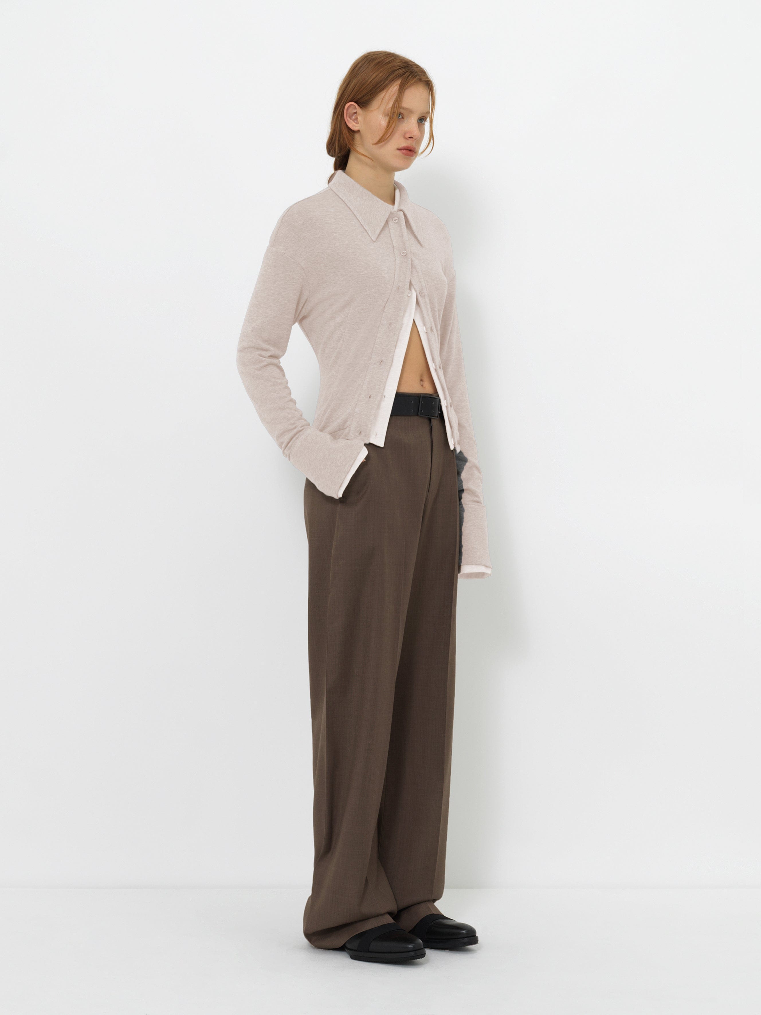 FITTED JERSEY SHIRT made by YIBRI