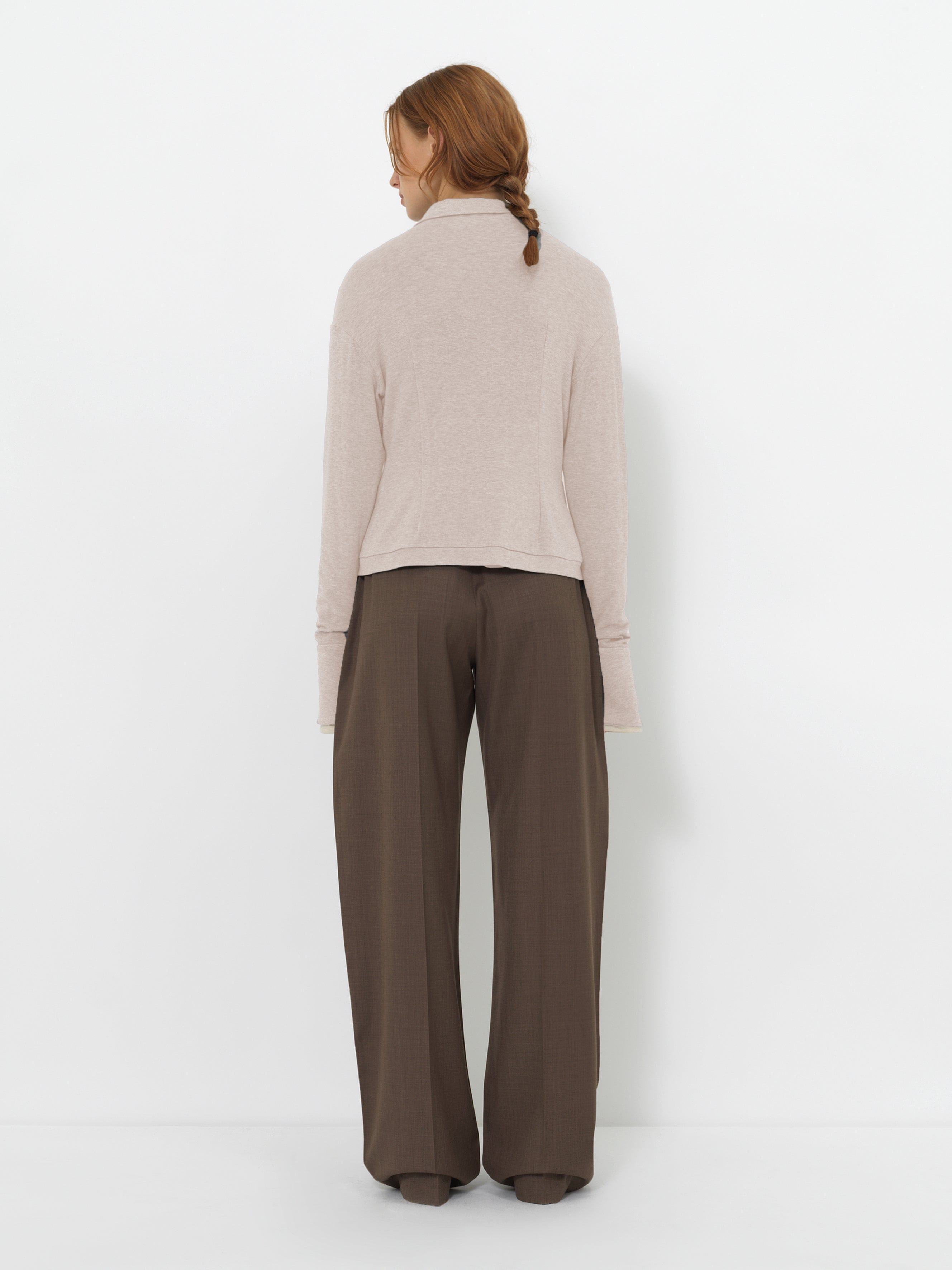 FITTED JERSEY SHIRT made by YIBRI