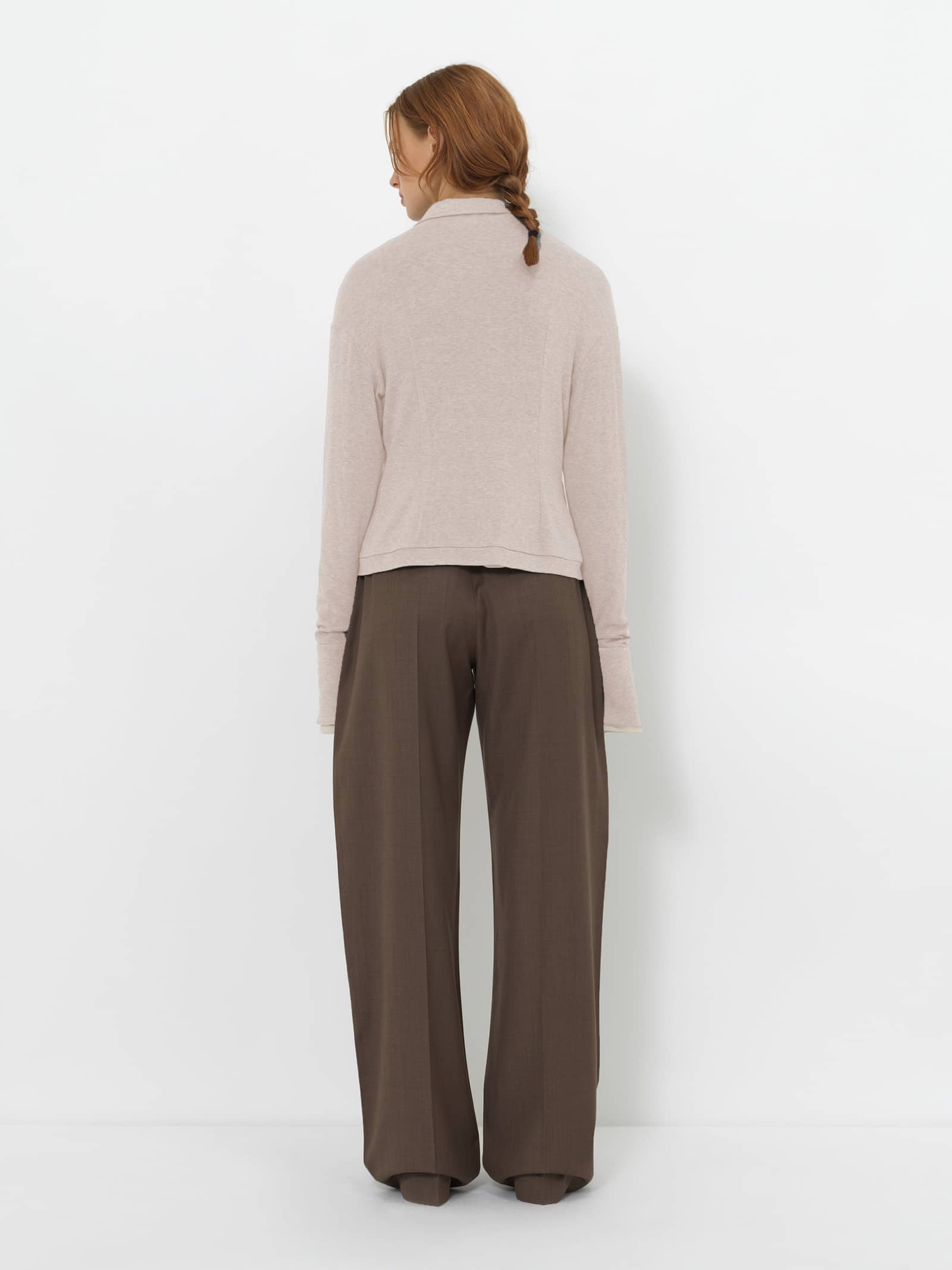 FITTED JERSEY SHIRT made by YIBRI