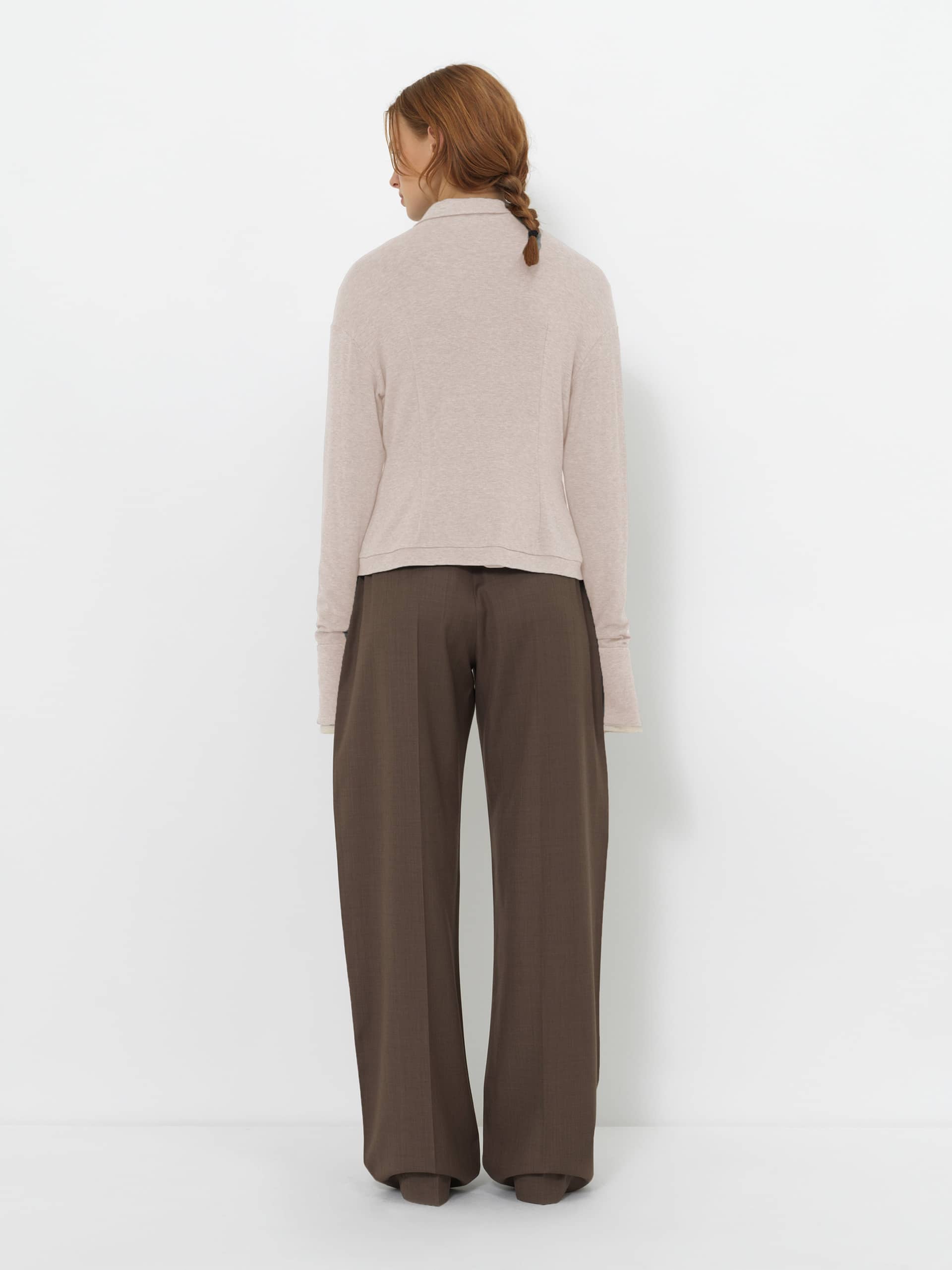 FITTED JERSEY SHIRT made by YIBRI