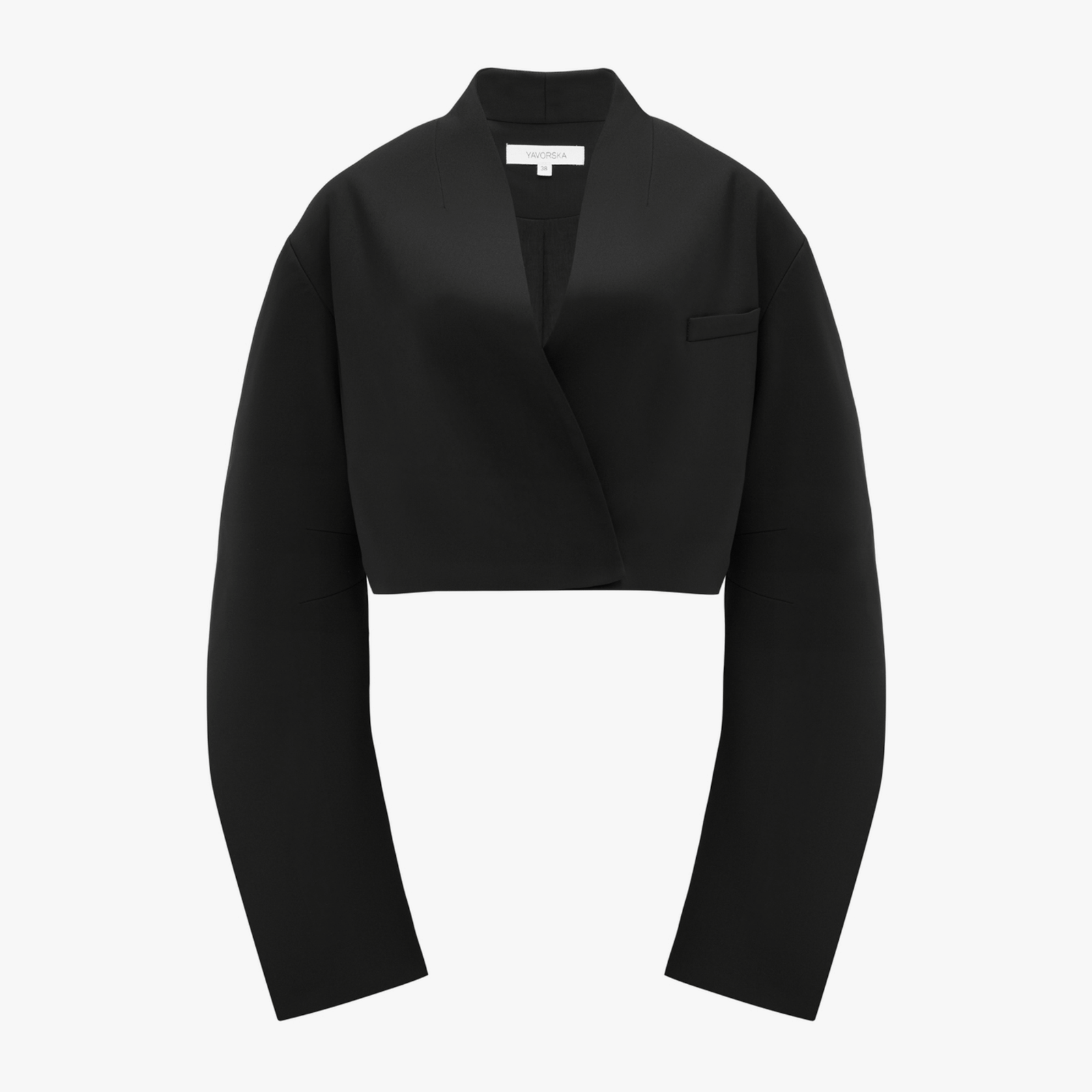 Short Blazer With Fancy Sleeves made by YAVORSKA