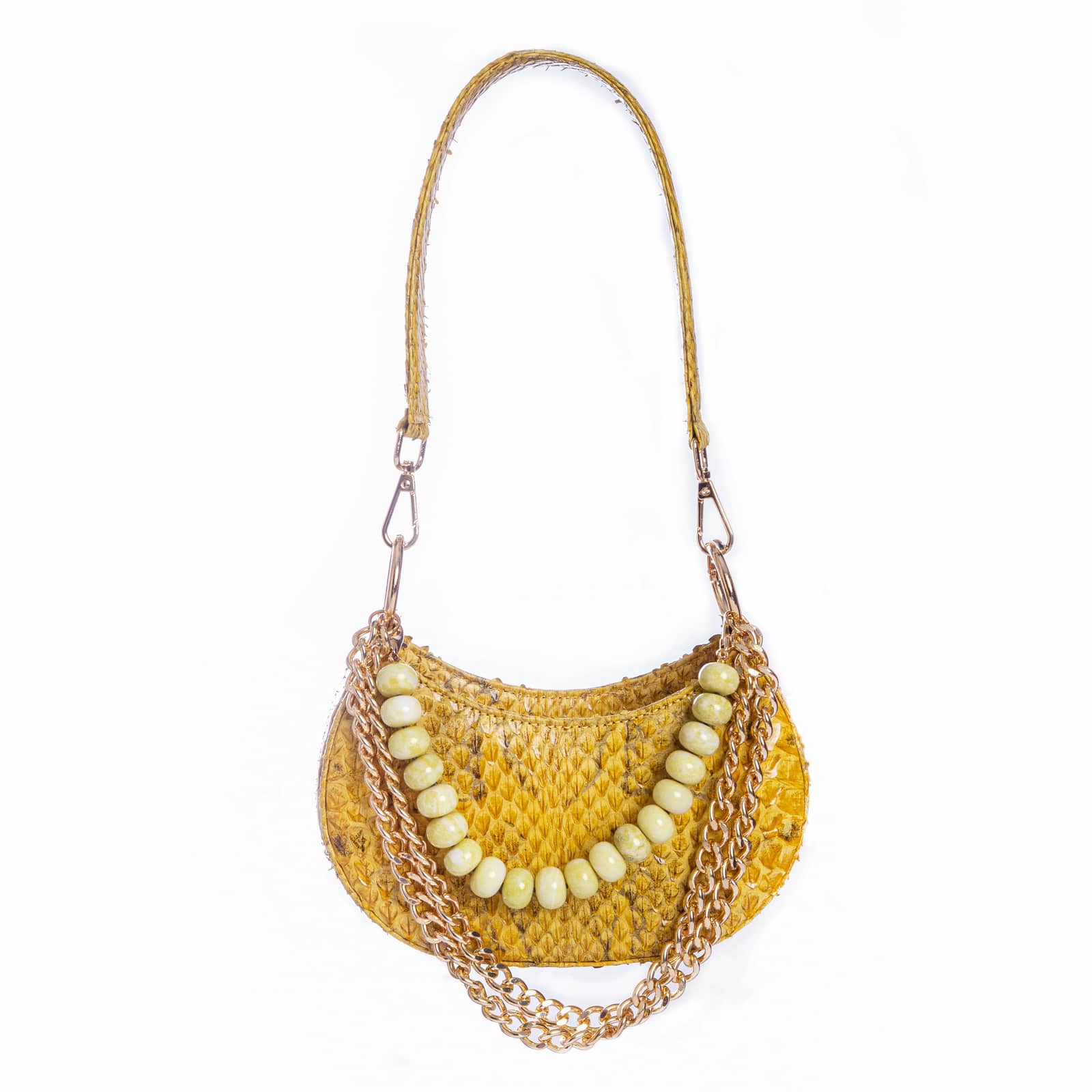 Basita - Yellow - Hand Bag made by ALIEL