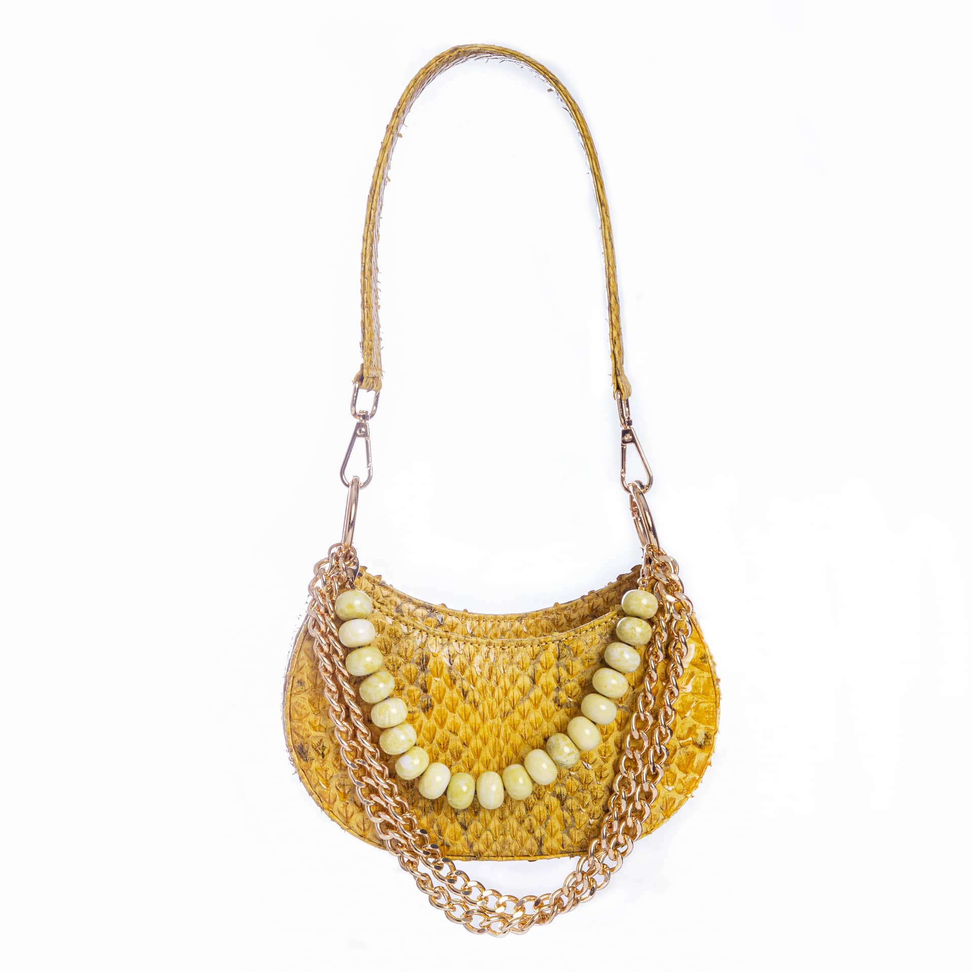 Basita - Yellow - Hand Bag made by ALIEL