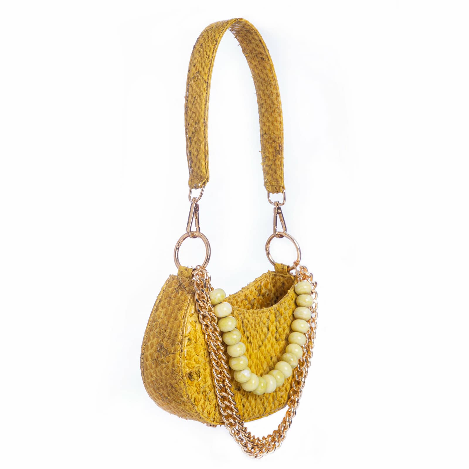 Basita - Yellow - Hand Bag made by ALIEL