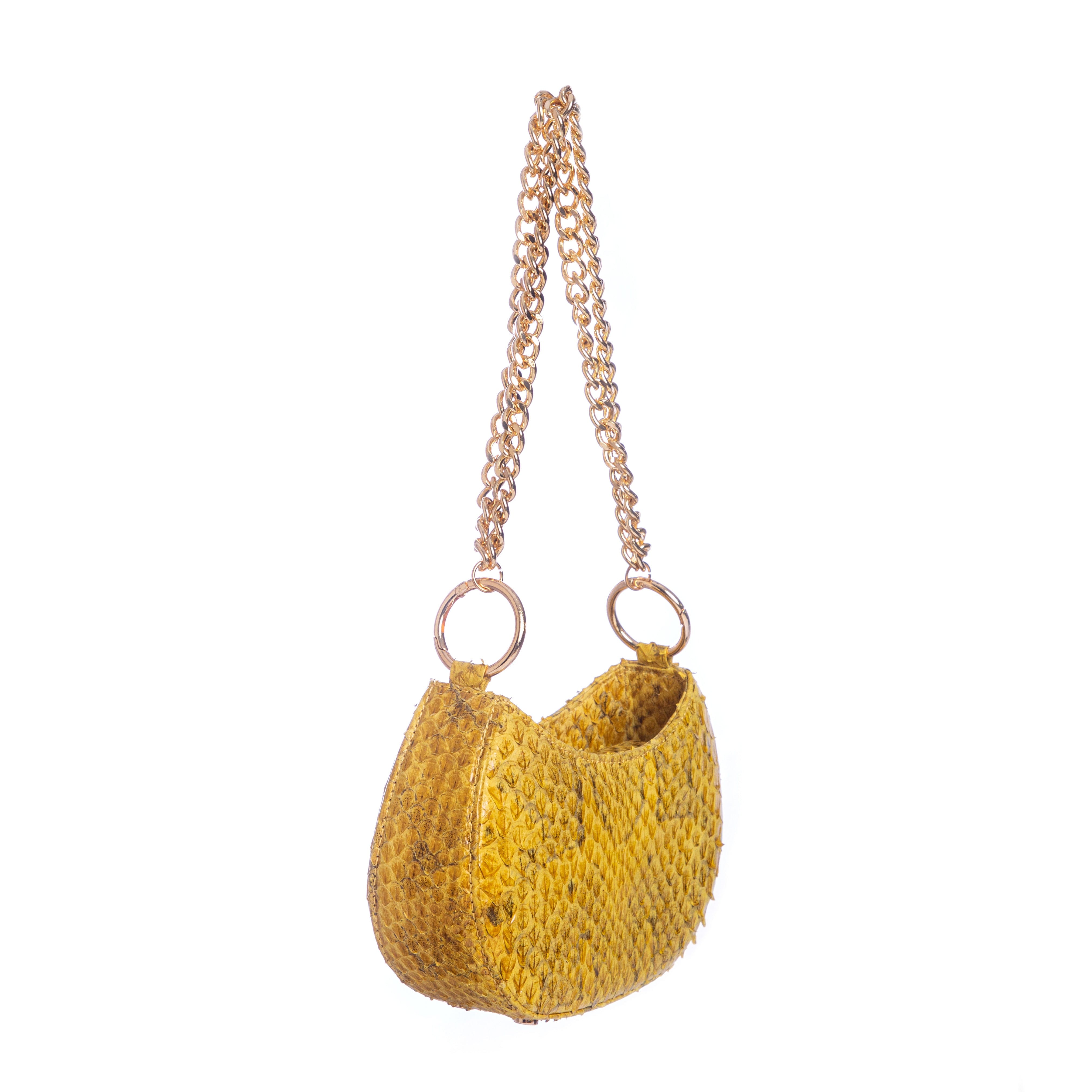 Basita - Yellow - Hand Bag made by ALIEL