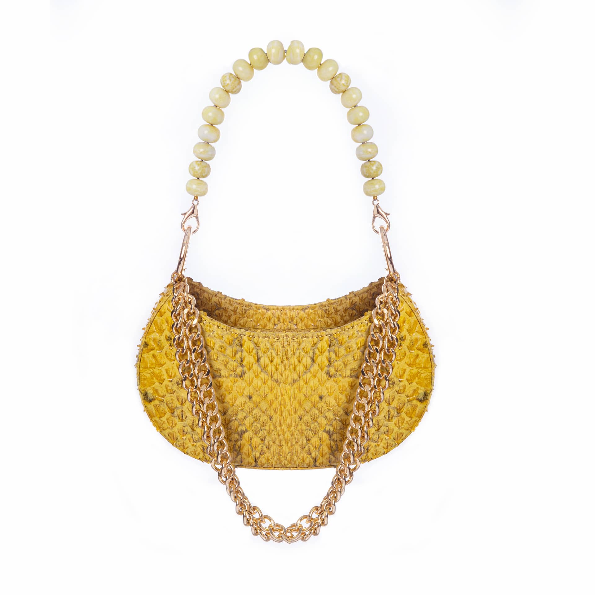 Basita - Yellow - Hand Bag made by ALIEL