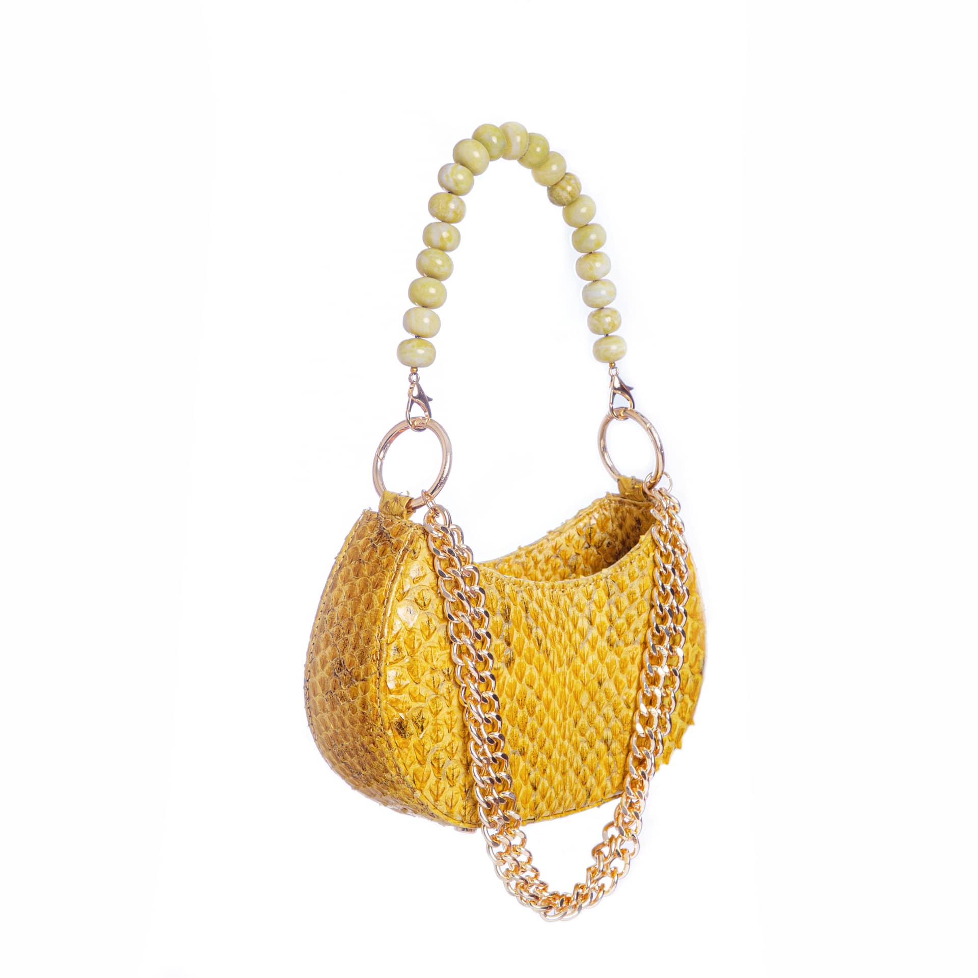 Basita - Yellow - Hand Bag made by ALIEL