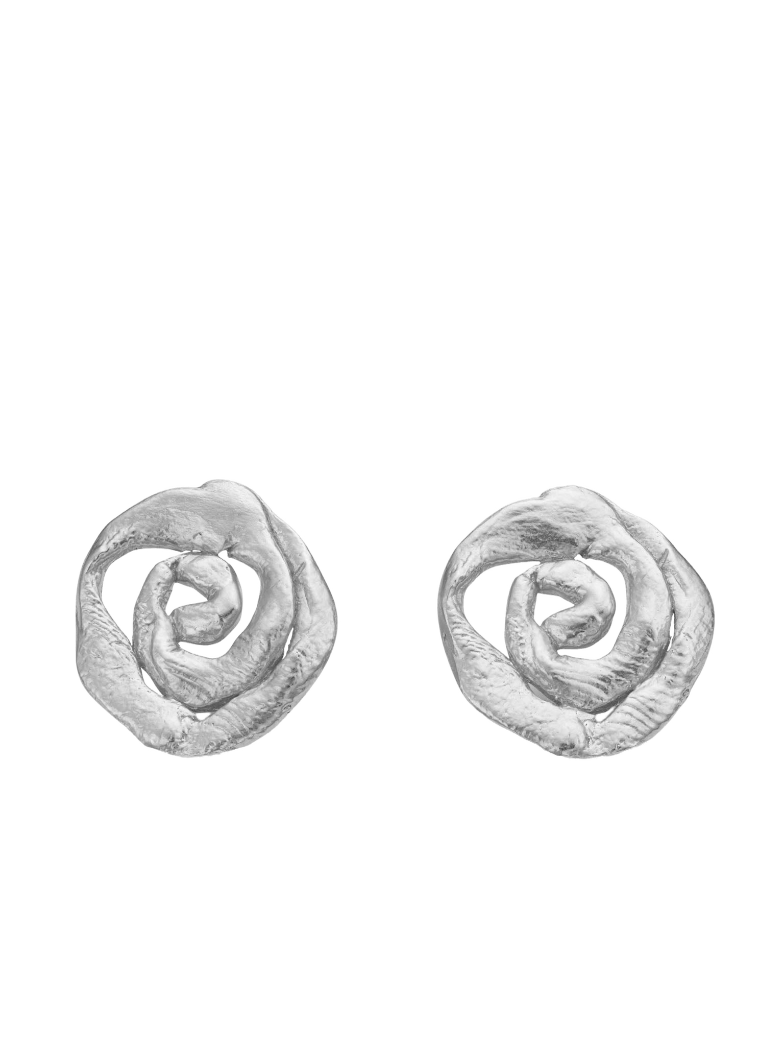 Origin Small Earrings Silver made by Eva Remenyi