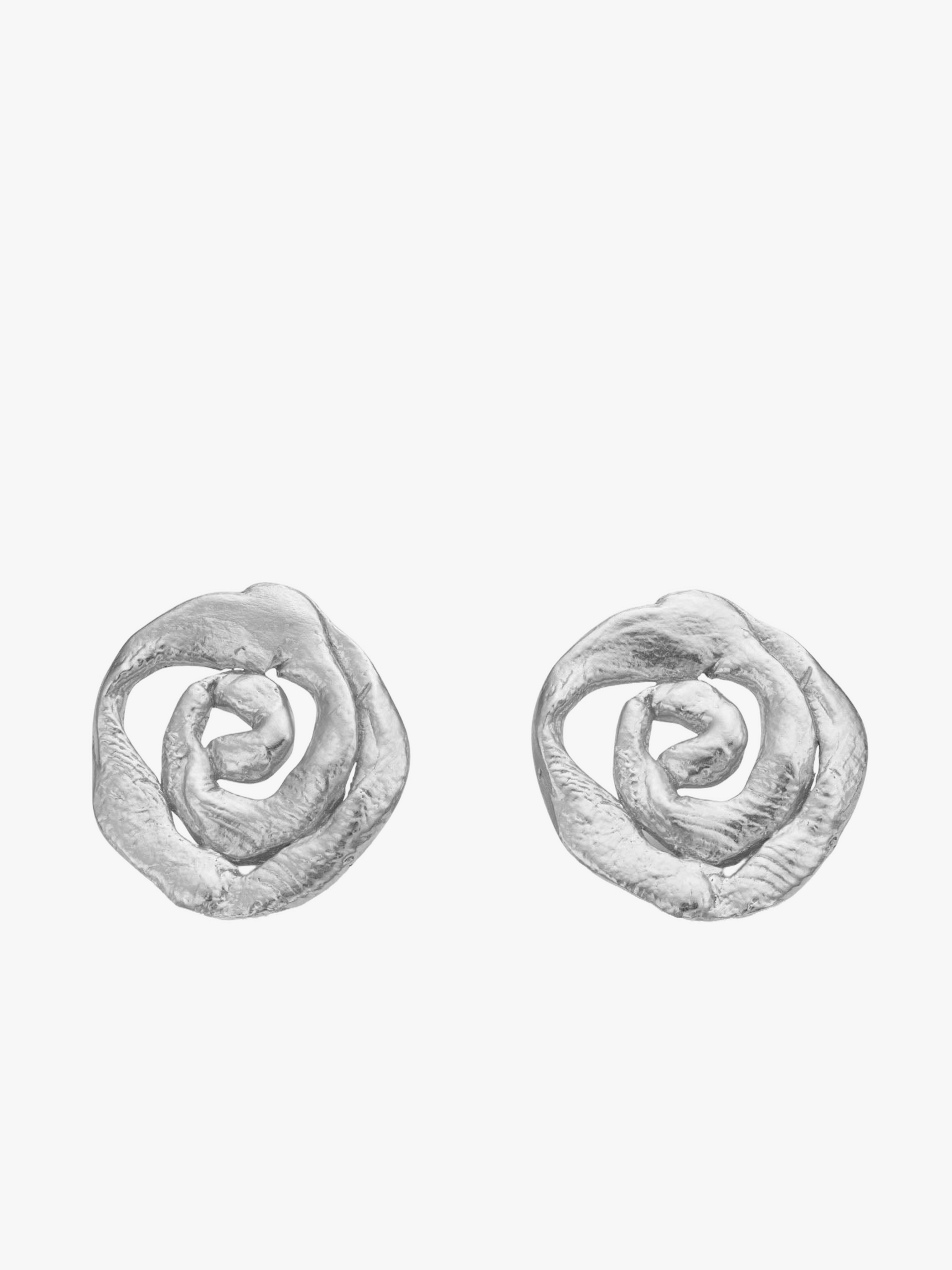 Origin Small Earrings Silver made by Eva Remenyi
