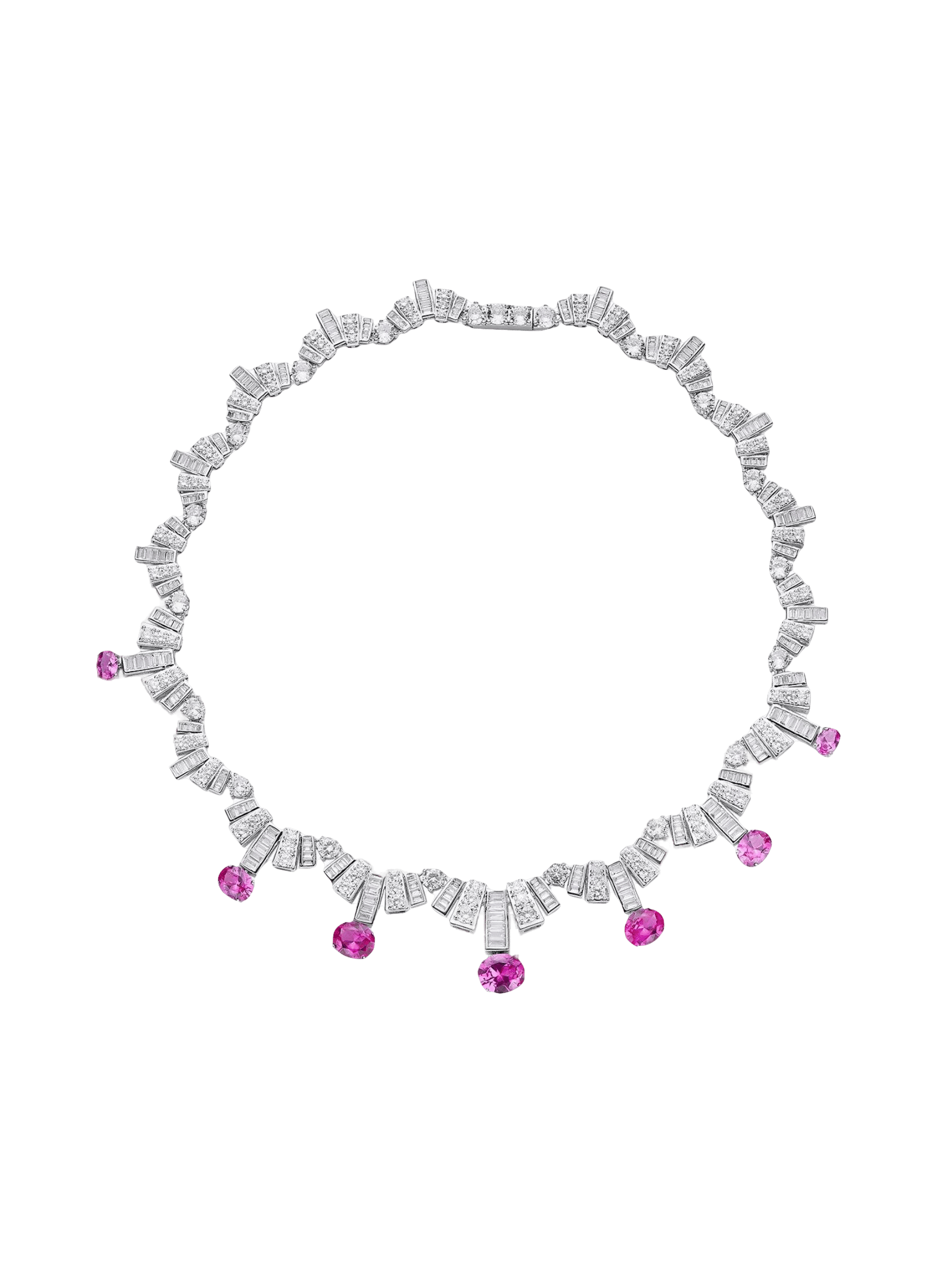 Keira Necklace (Pink) made by Nana Jacqueline