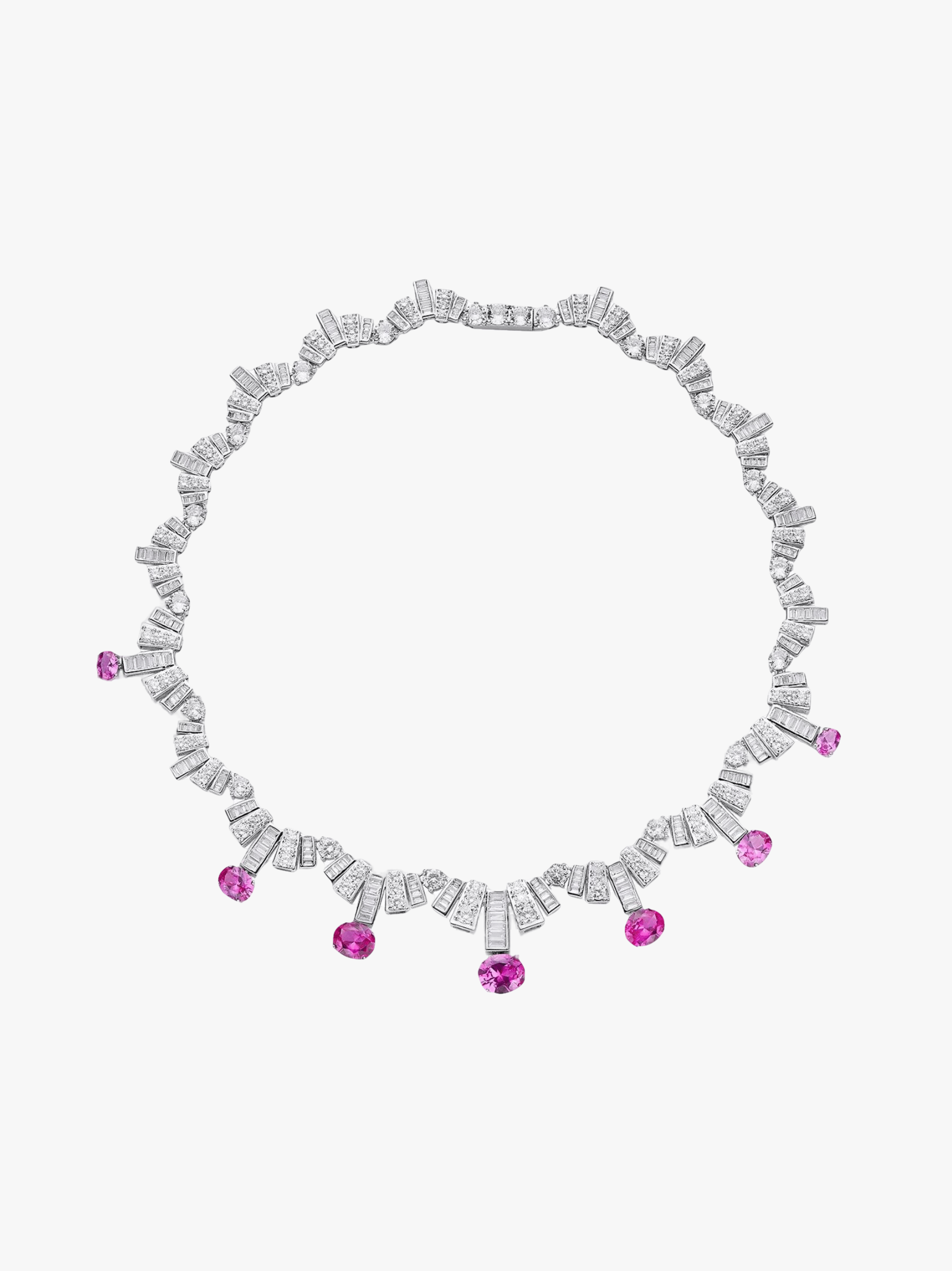 Keira Necklace (Pink) made by Nana Jacqueline