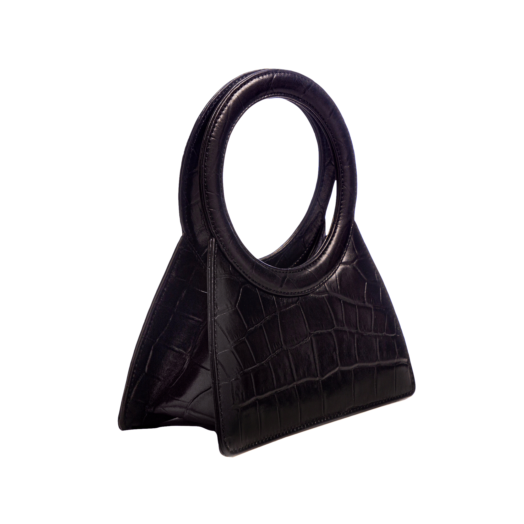 Aseela - Black - Circular Top Handle made by ALIEL