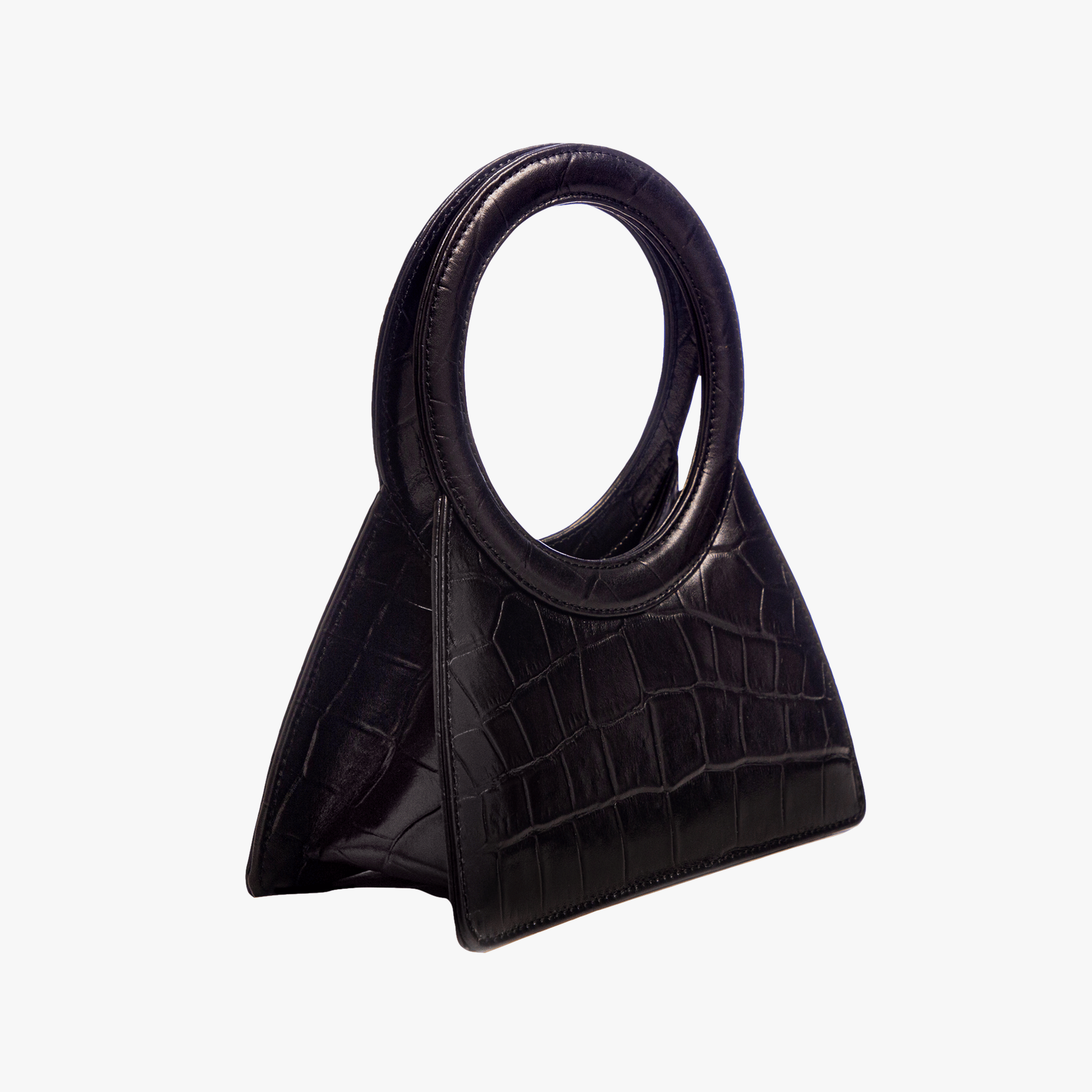 Aseela - Black - Circular Top Handle made by ALIEL