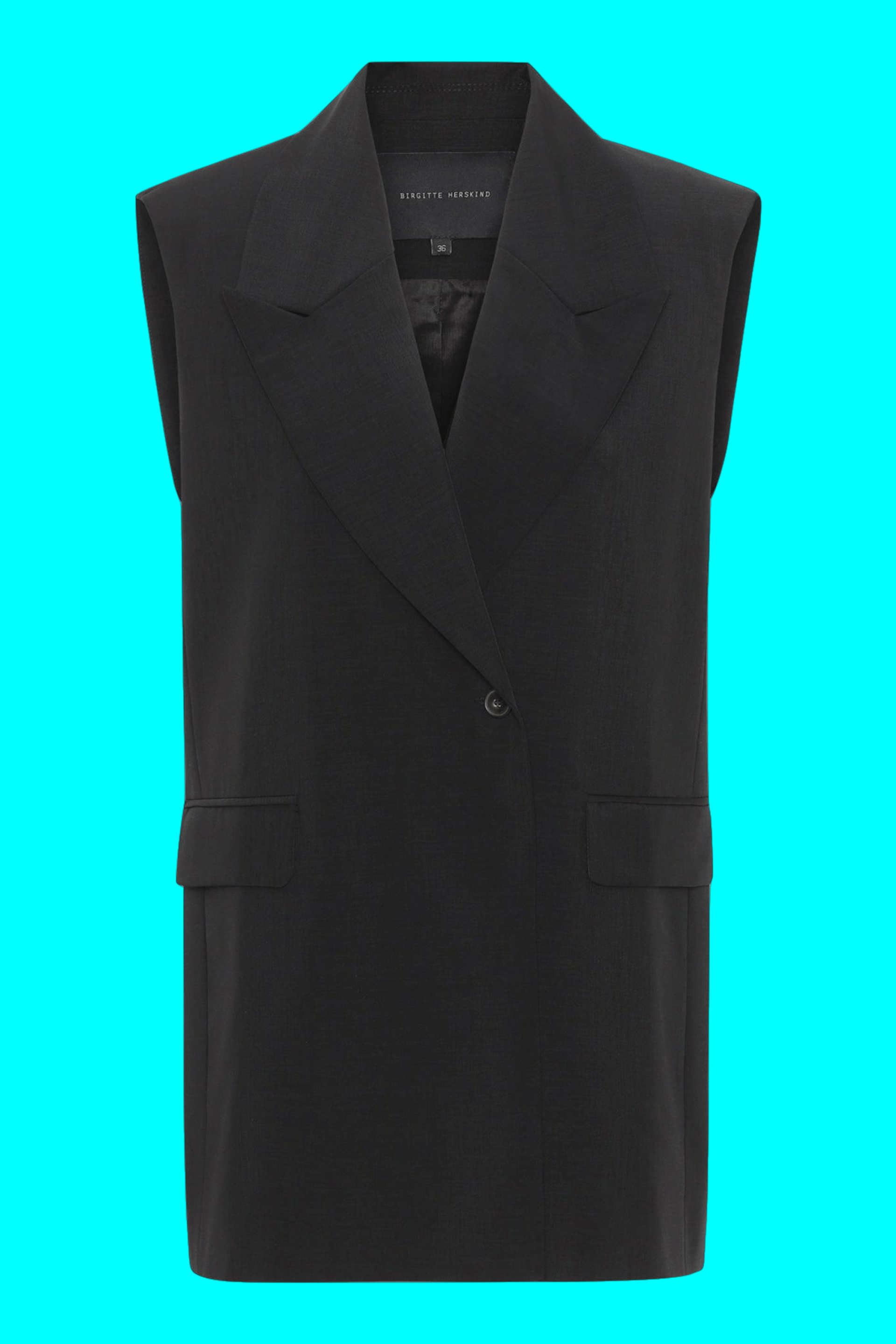 Phoebe Vest - Black made by HERSKIND