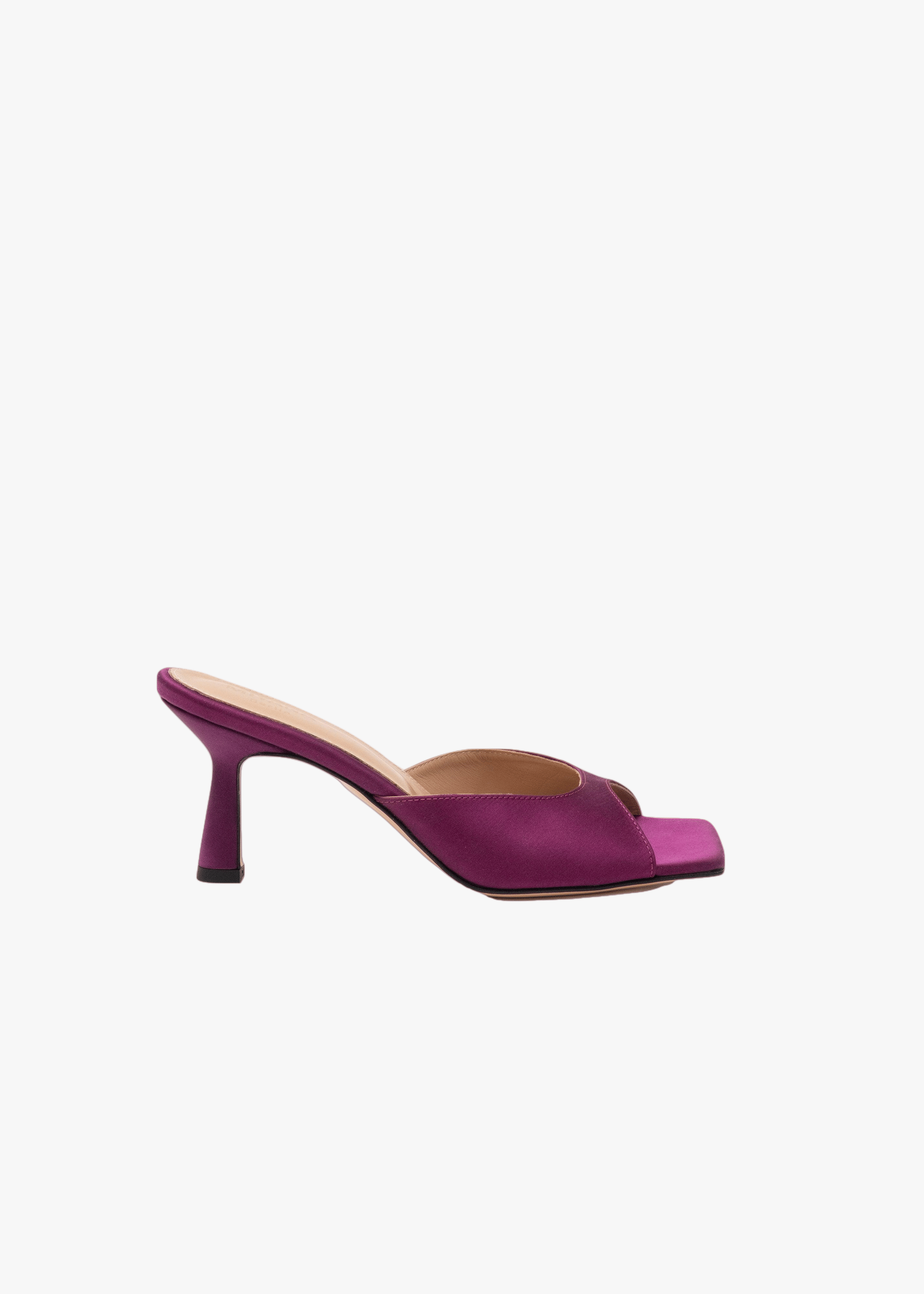 Leva Mules in Purple made by Miyana Berlin
