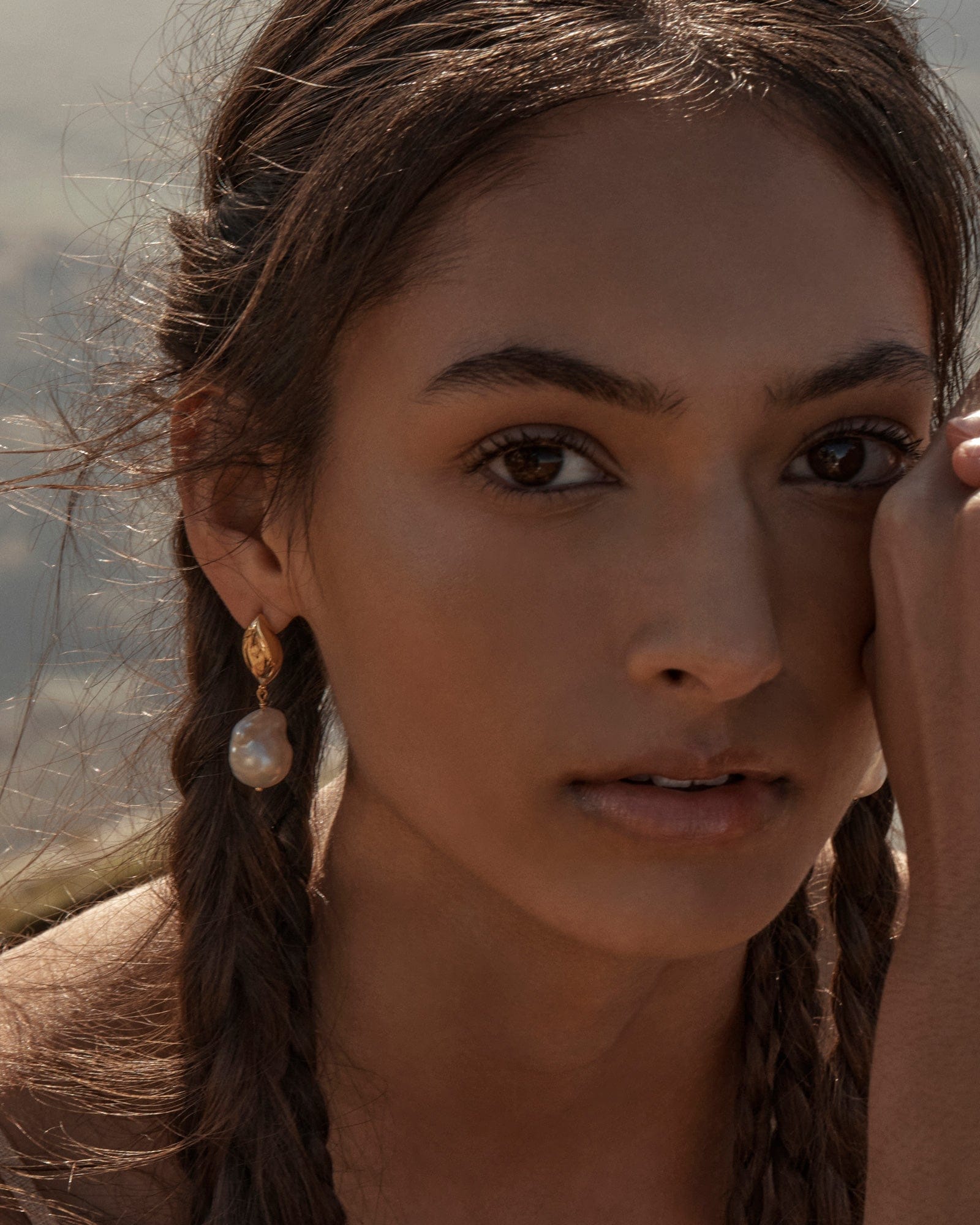 Isola Earrings made by Amber Sceats