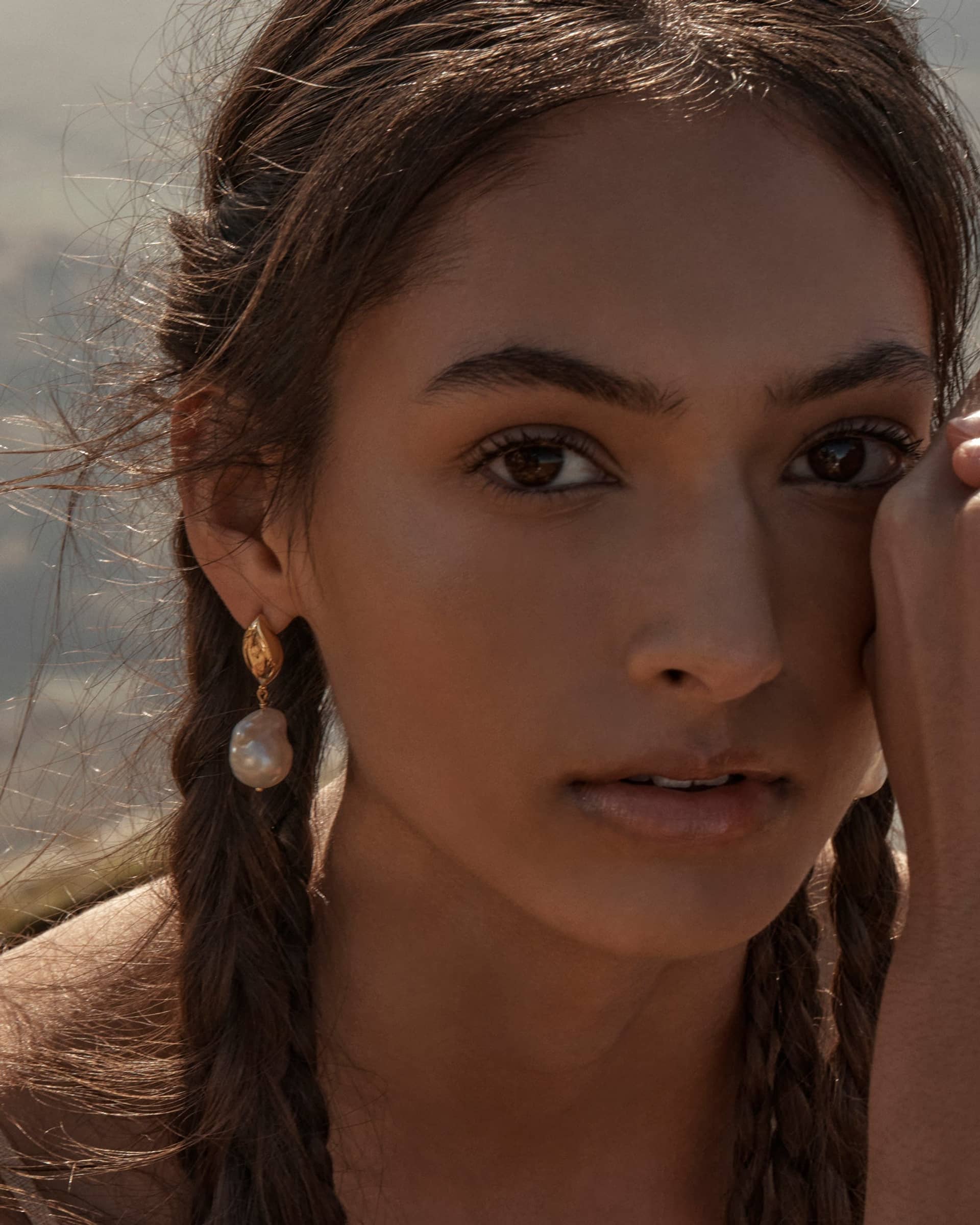 Isola Earrings made by Amber Sceats