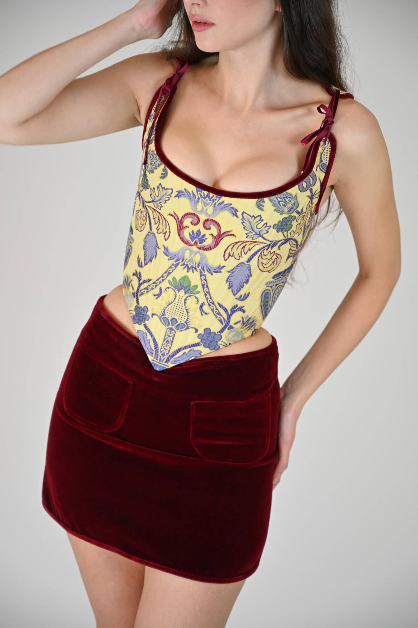 RUBY MINI SKIRT made by Alice Pons Milano