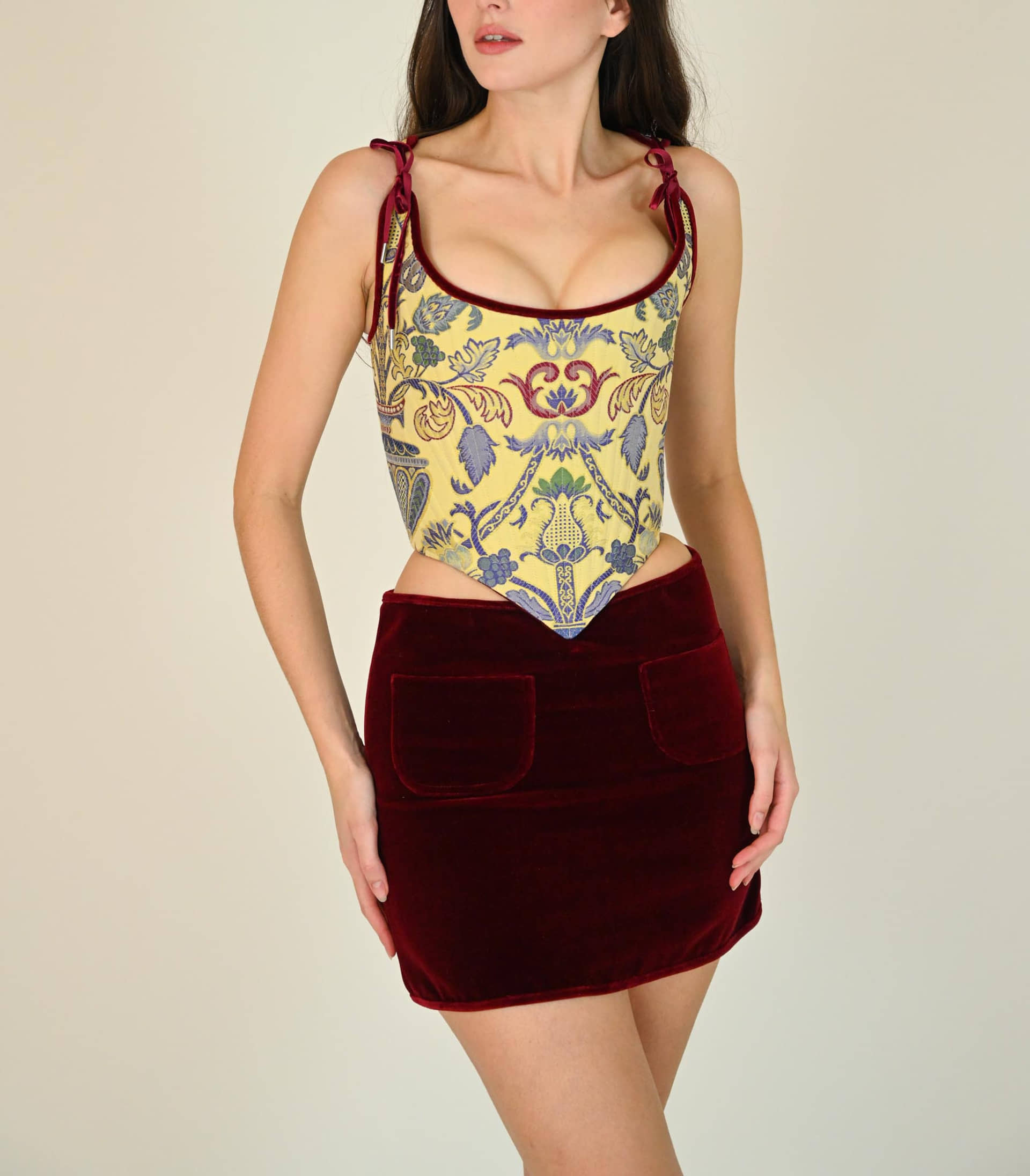 RUBY MINI SKIRT made by Alice Pons Milano