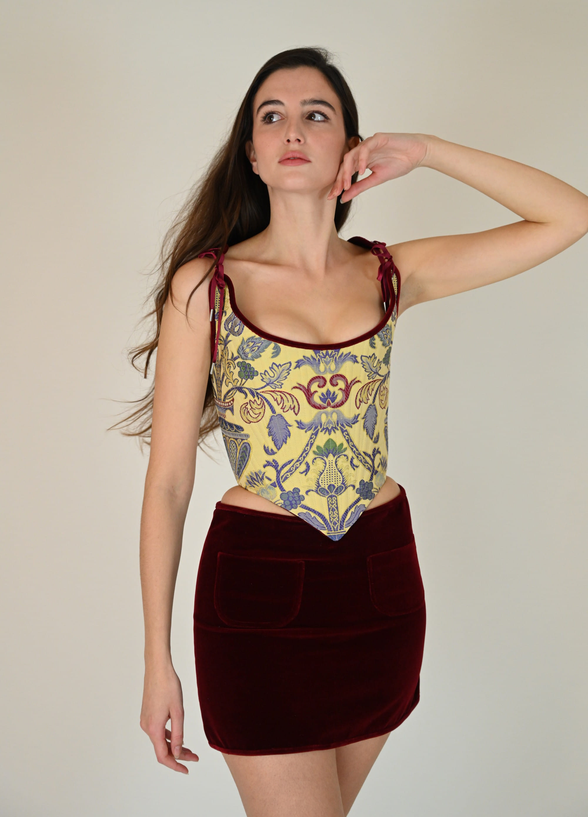 RUBY MINI SKIRT made by Alice Pons Milano