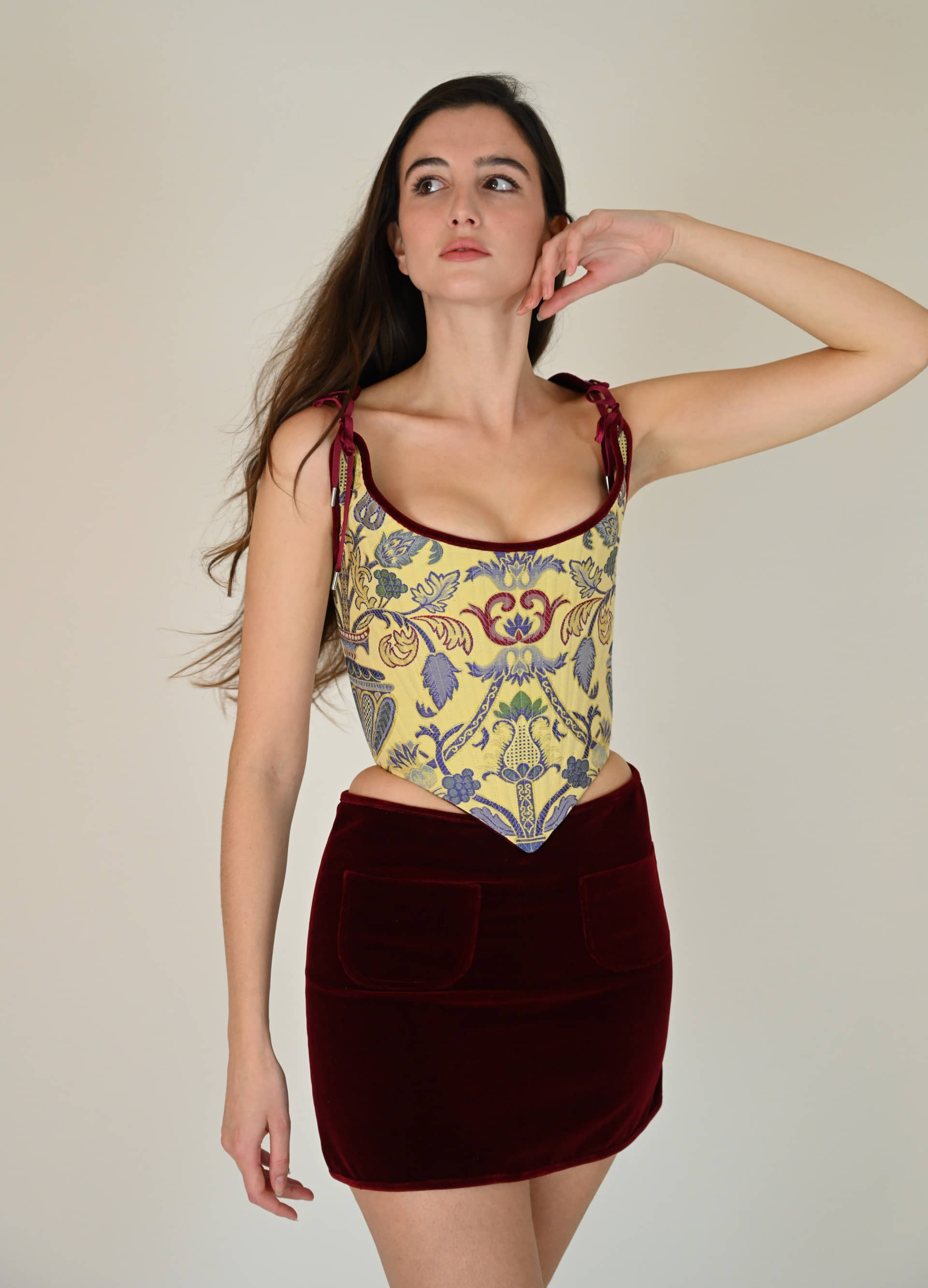 RUBY MINI SKIRT made by Alice Pons Milano