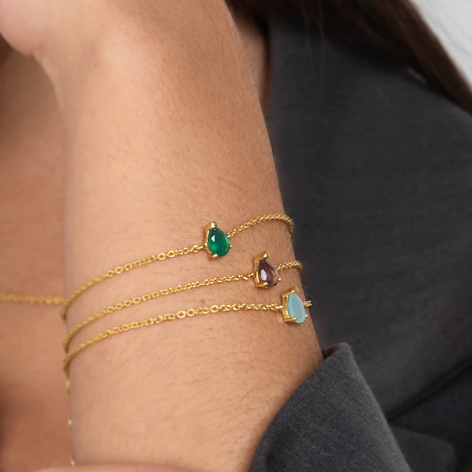 Pride Bracelet Mini Green made by Lavani Jewels