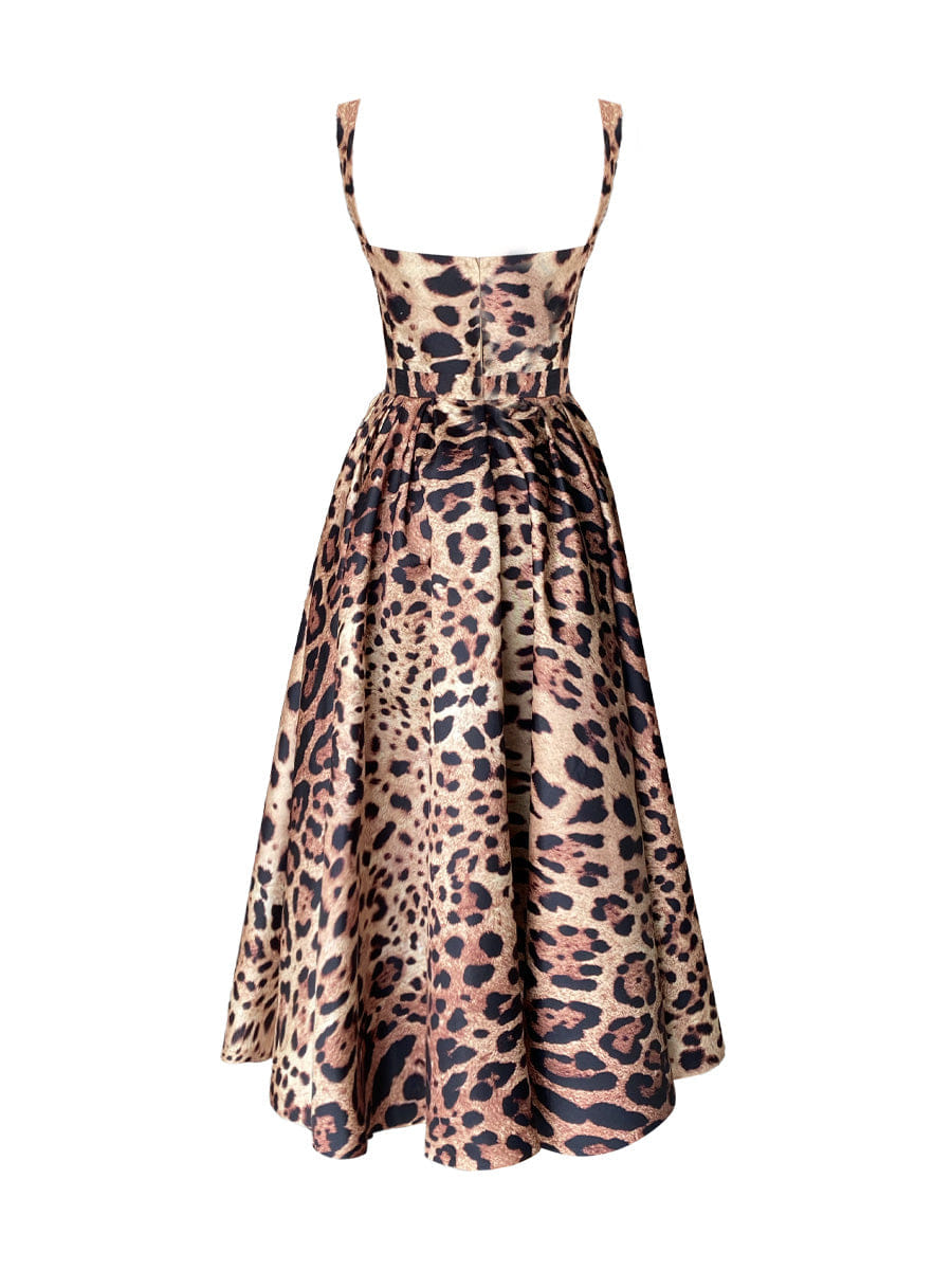 Hermia Dress - Leopard made by Gigii's